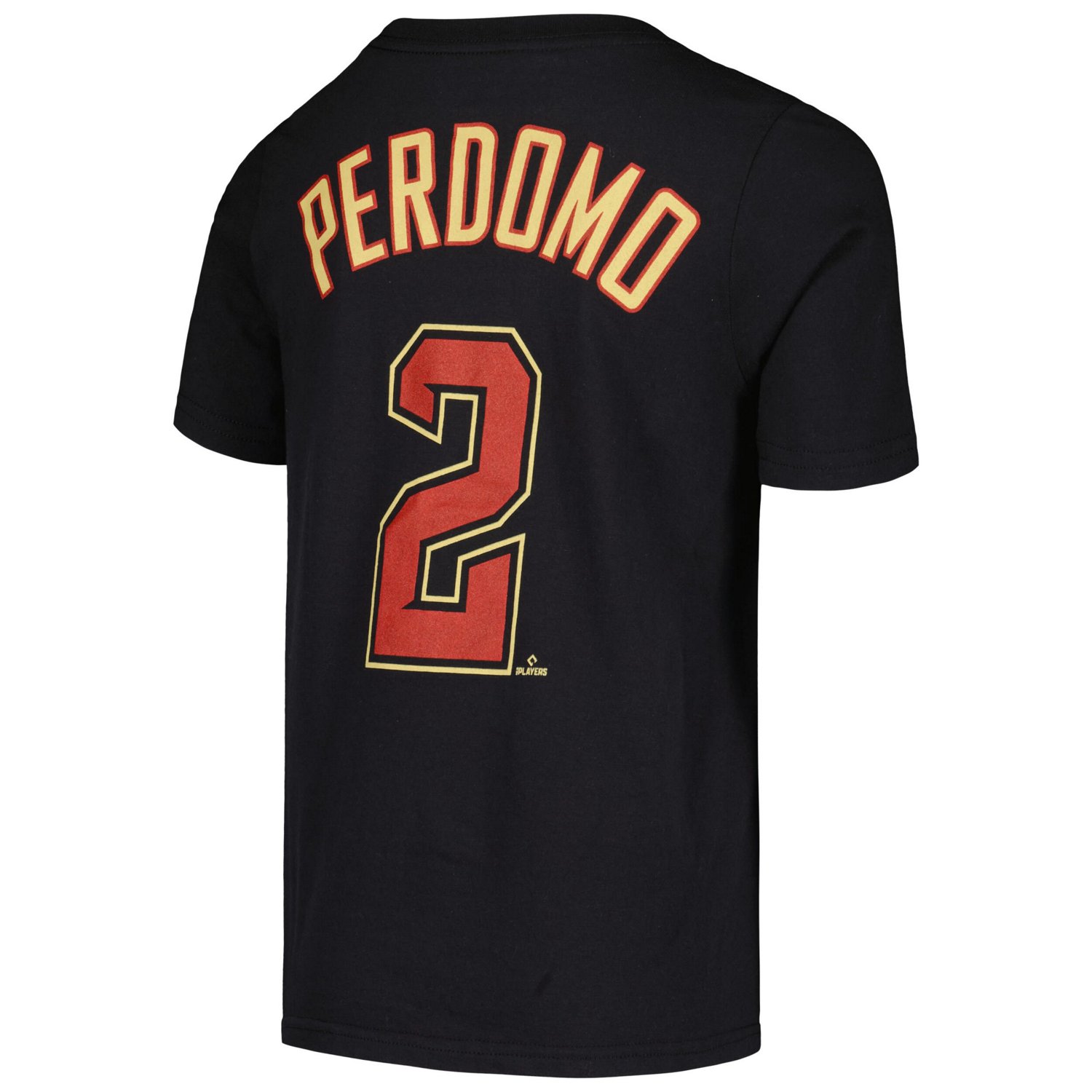 Youth Nike Geraldo Perdomo Arizona Diamondbacks Name  Number T-Shirt                                                             - view number 3