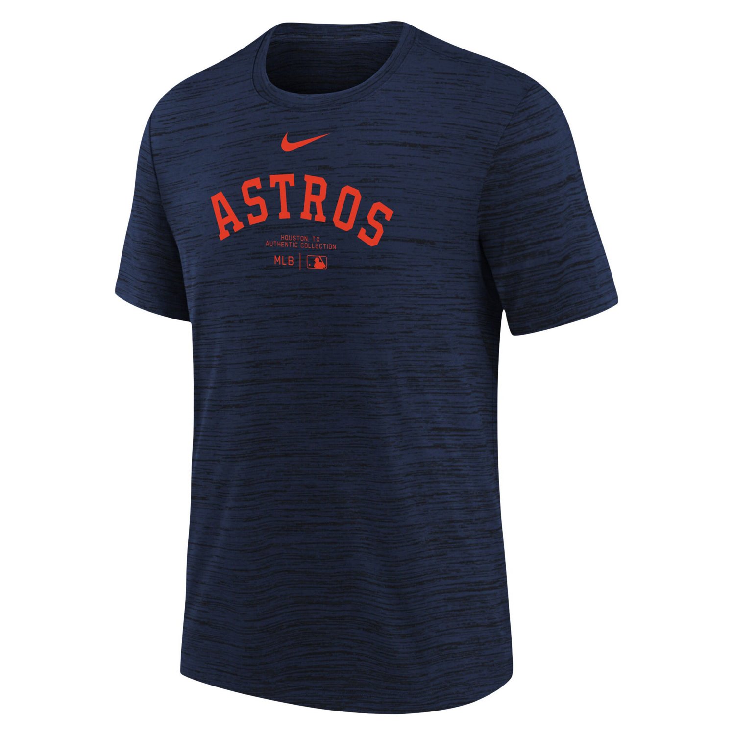 Youth Nike Houston Astros Authentic Collection Practice Performance T-Shirt                                                      - view number 2
