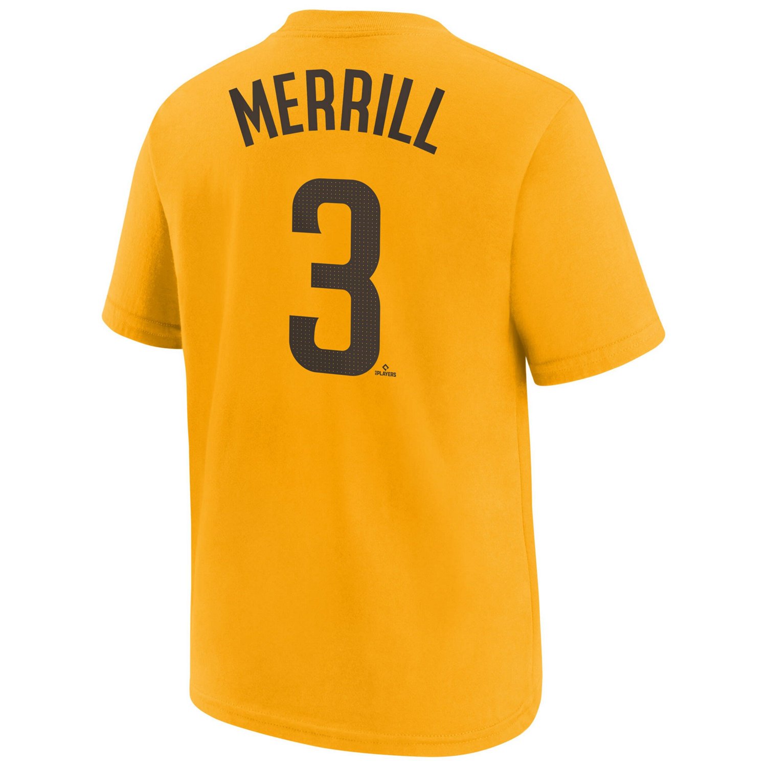 Youth Nike Jackson Merrill San Diego Padres Player Name  Number T-Shirt - view number 3
