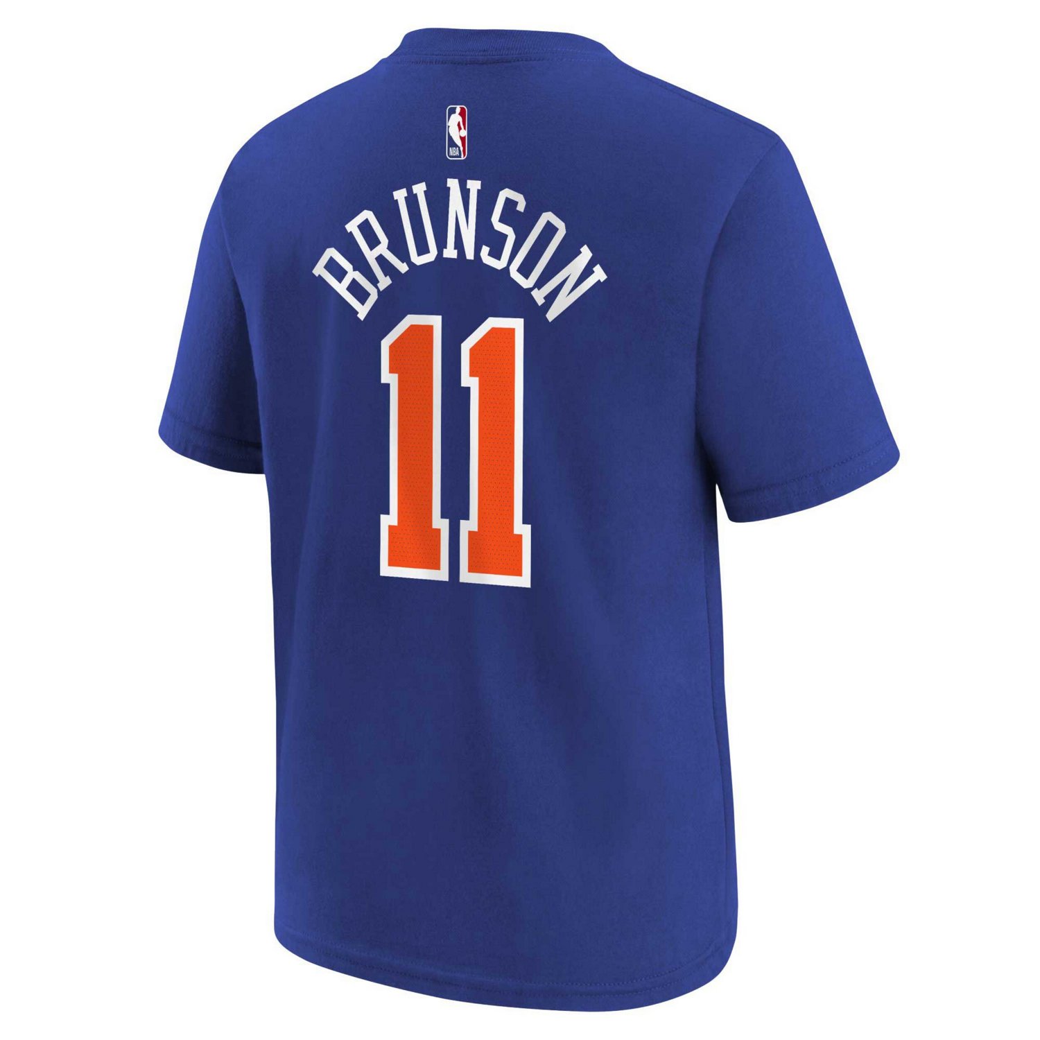 Youth Nike Jalen Brunson New York Knicks Icon Name  Number T-Shirt - view number 3