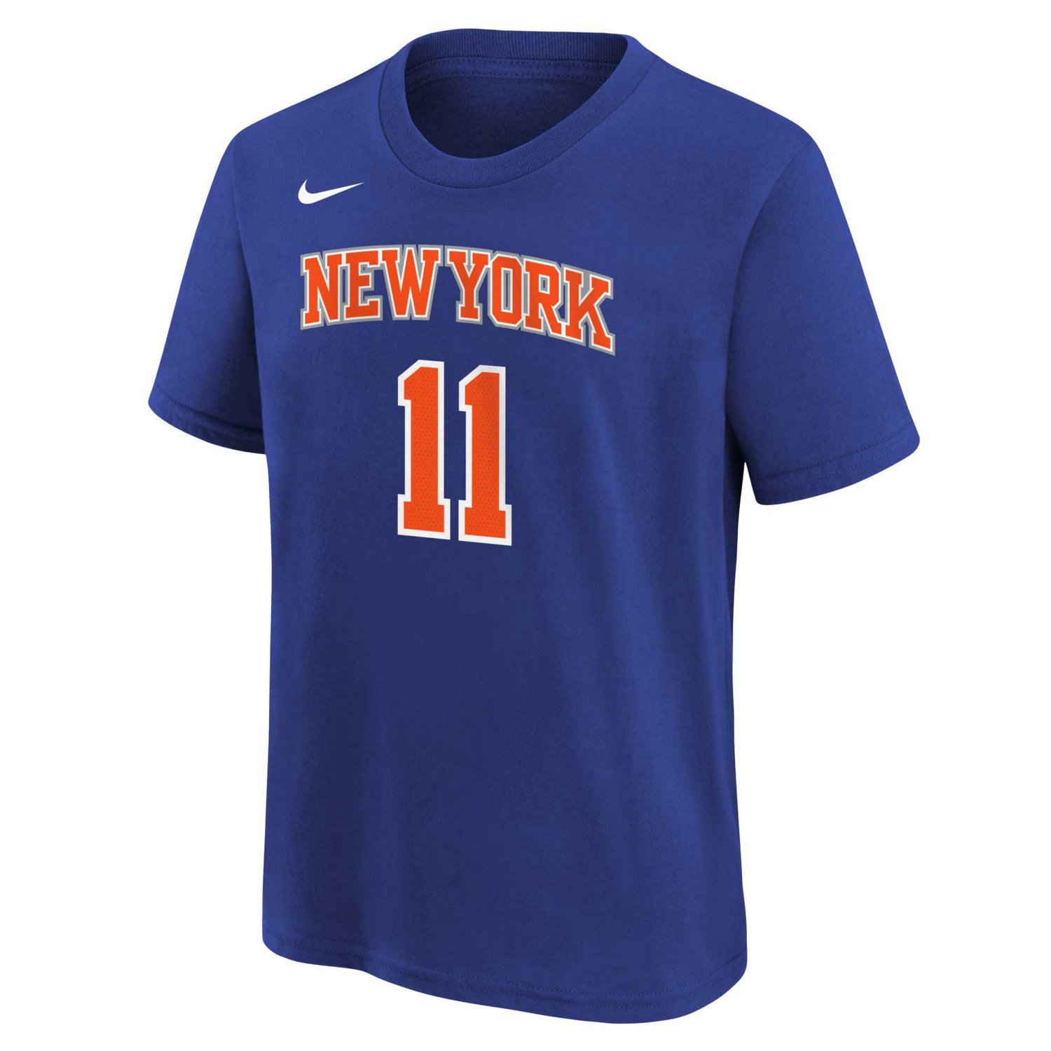 Youth Nike Jalen Brunson New York Knicks Icon Name  Number T-Shirt - view number 2