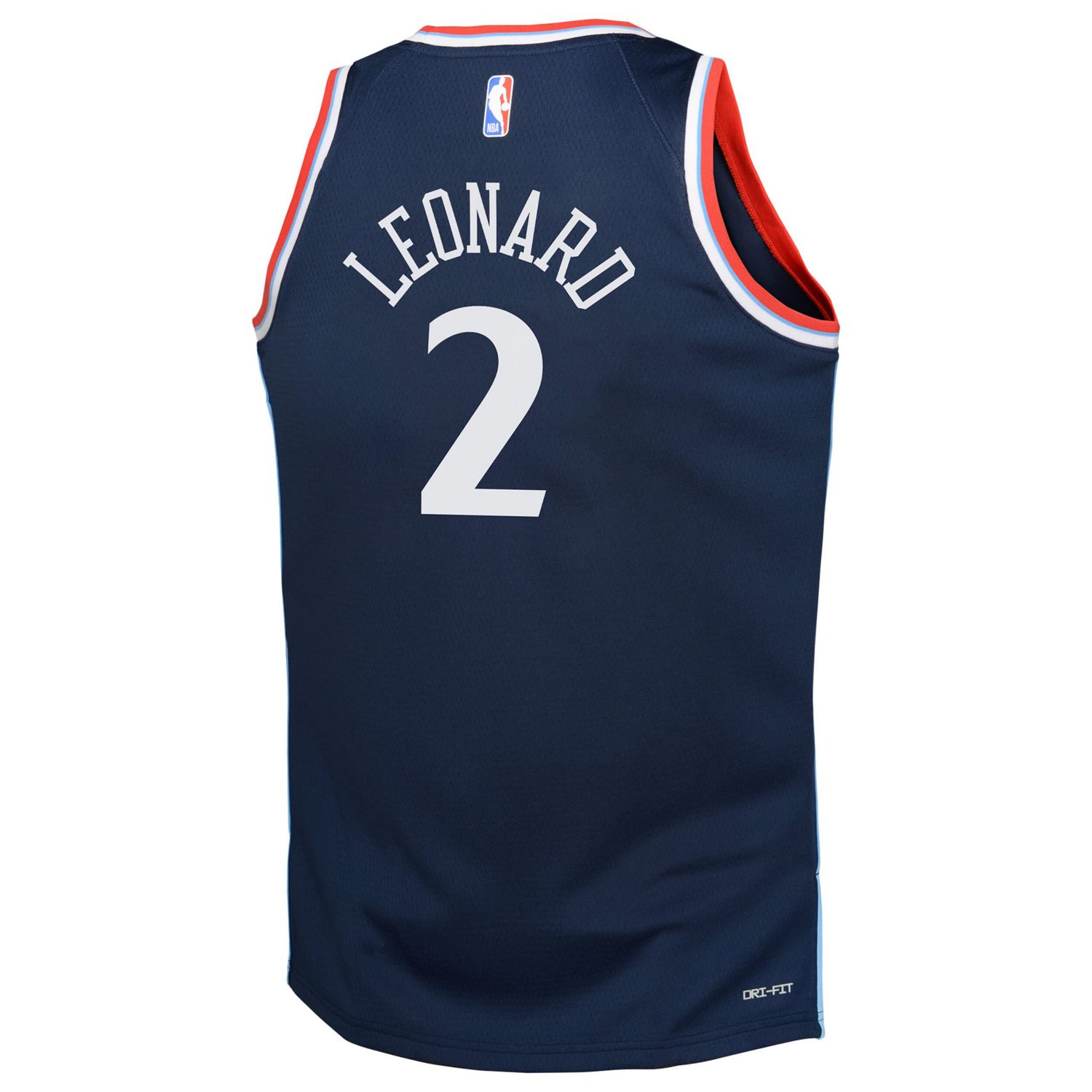 Youth Nike Kawhi Leonard LA Clippers Swingman Jersey - Icon Edition - view number 3