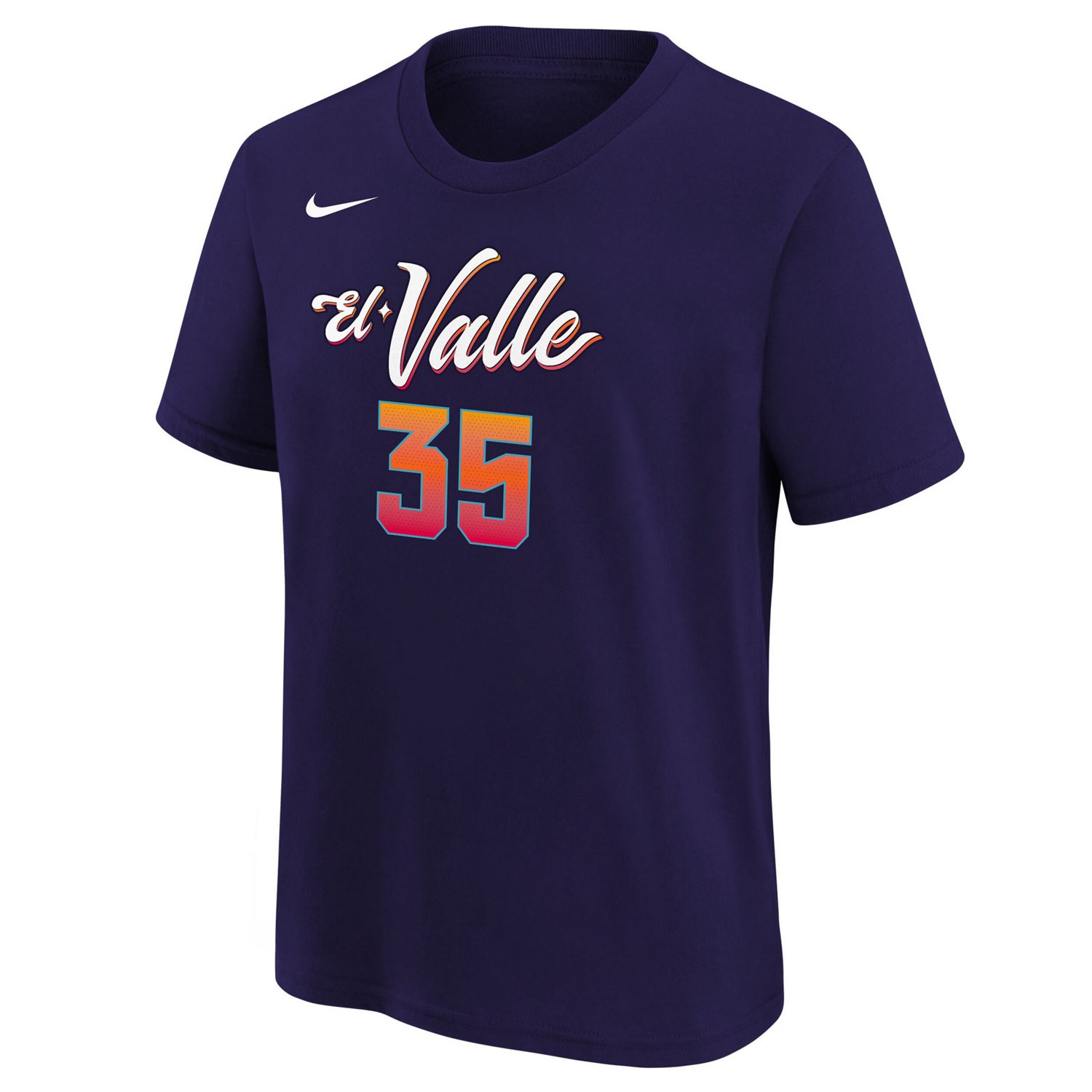 Youth Nike Kevin Durant Phoenix Suns 2023/24 City Edition Name  Number T-Shirt                                                   - view number 2