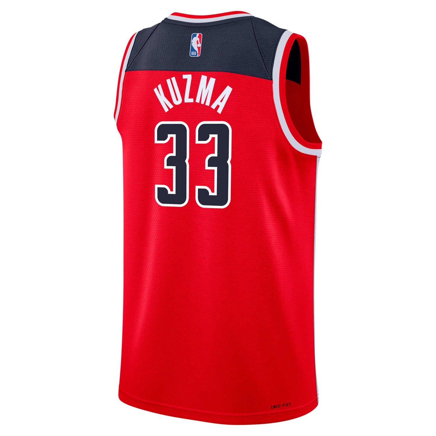 Youth Nike Kyle Kuzma Washington Wizards Swingman Jersey - Icon Edition - view number 3