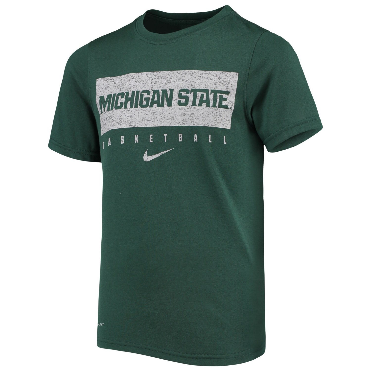 Youth Nike Michigan State Spartans Legend Basketball Practice Performance T-Shirt - view number 2