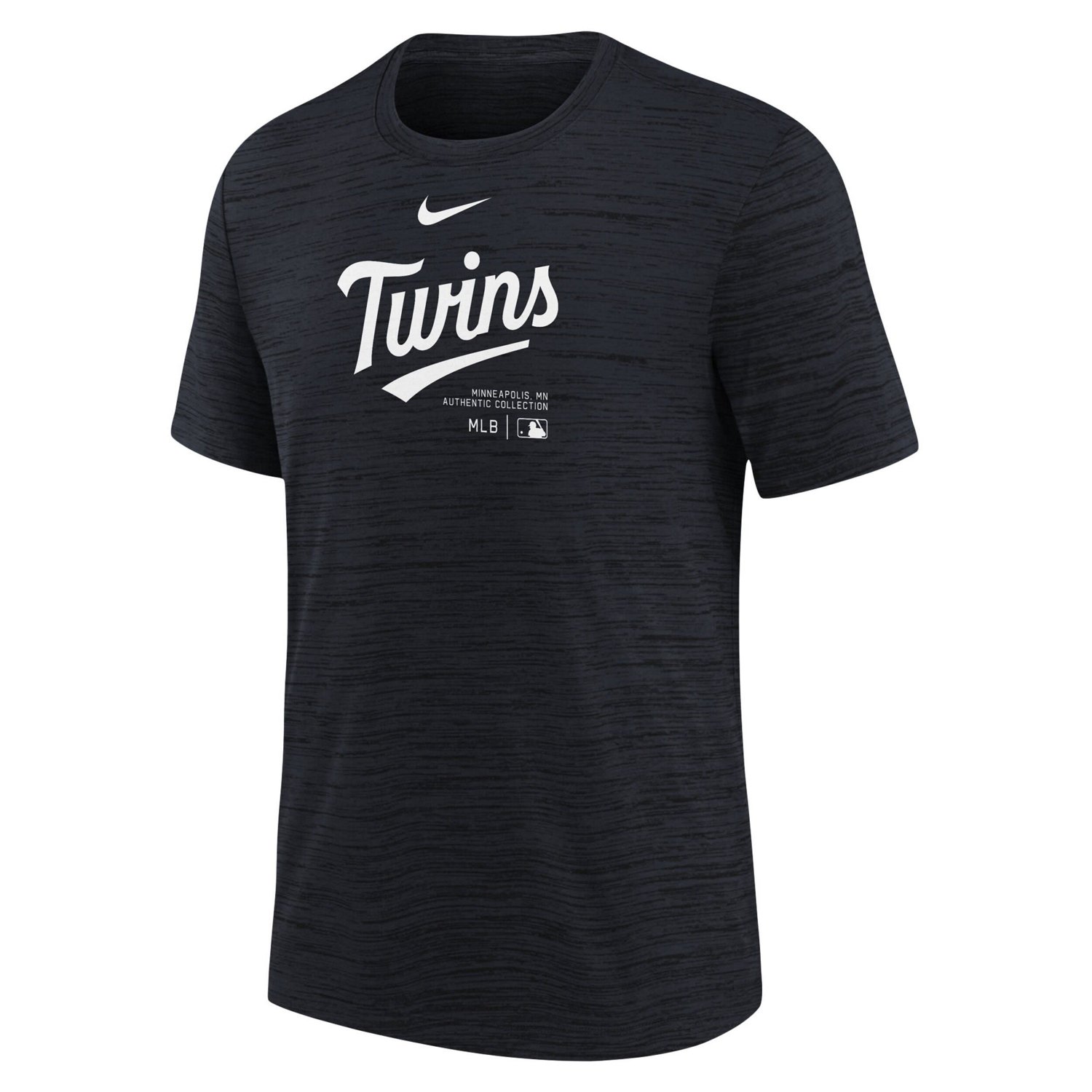 Youth Nike Minnesota Twins Authentic Collection Practice Performance T-Shirt - view number 2