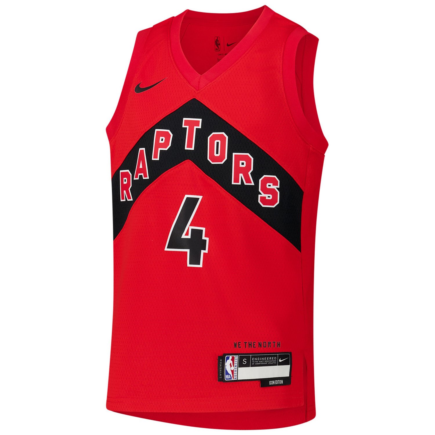 Youth Nike Scottie Barnes Toronto Raptors Swingman Jersey - Icon Edition - view number 2