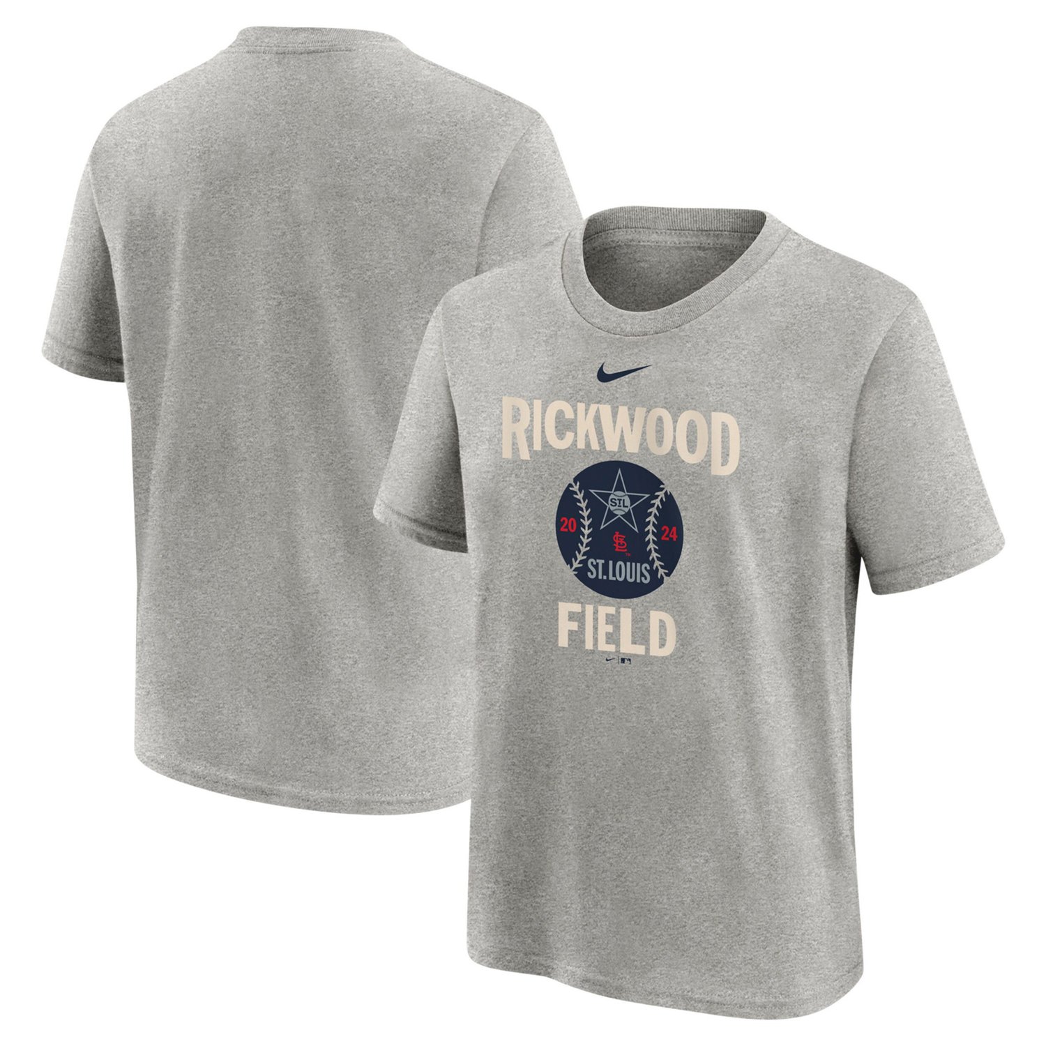 Youth Nike St Louis Cardinals 2024 Rickwood Classic T-Shirt