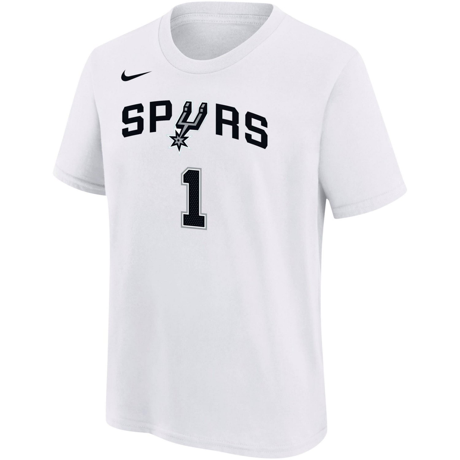 Youth Nike Victor Wembanyama San Antonio Spurs Name  Number Association T-Shirt - view number 2