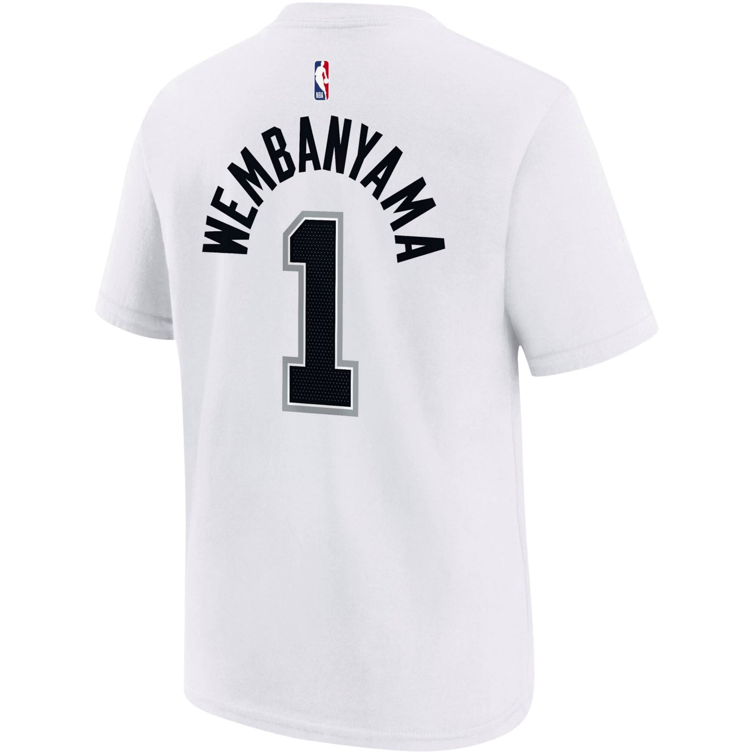 Youth Nike Victor Wembanyama San Antonio Spurs Name  Number Association T-Shirt - view number 3
