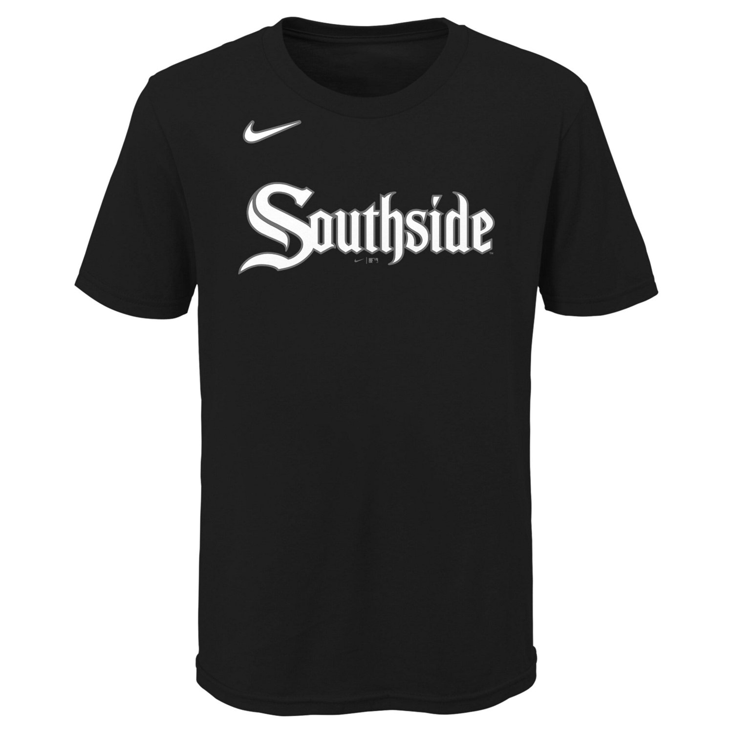 Youth Nike Yoan Moncada Chicago White Sox City Connect Name  Number T-Shirt                                                      - view number 2
