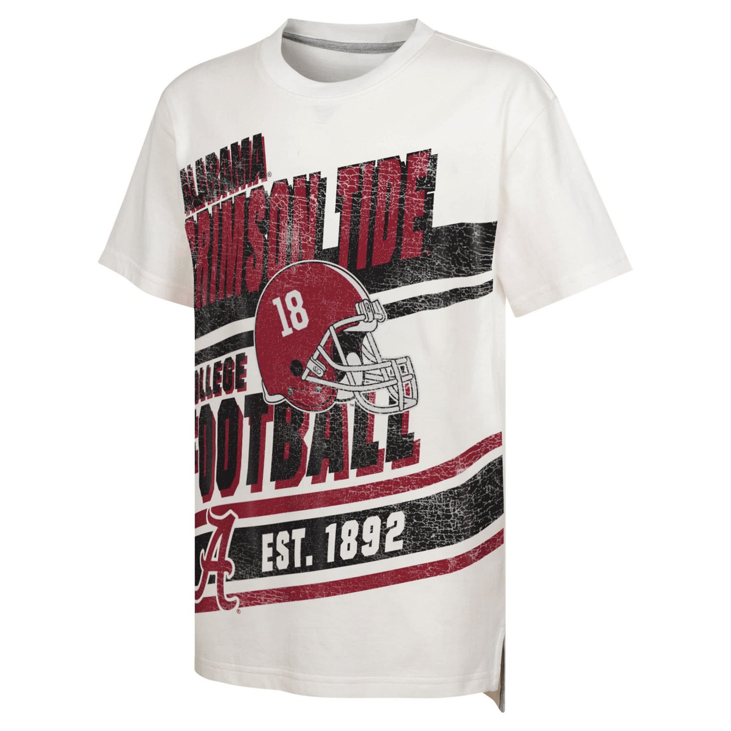 Youth Outerstuff Alabama Crimson Tide Let's Get Loud Oversized T-Shirt                                                           - view number 2