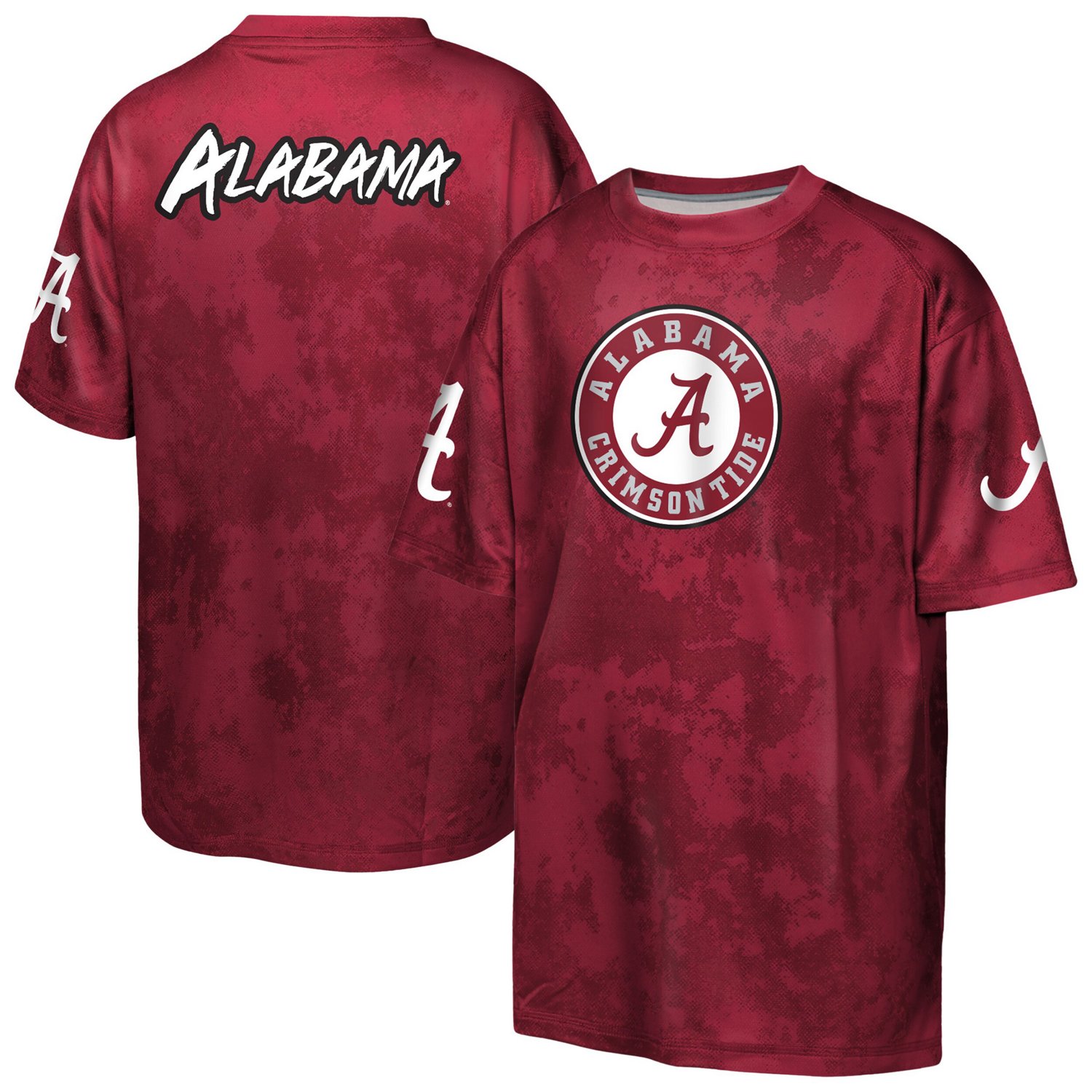 Youth Outerstuff Alabama Tide Off-Side Sublimated T-Shirt