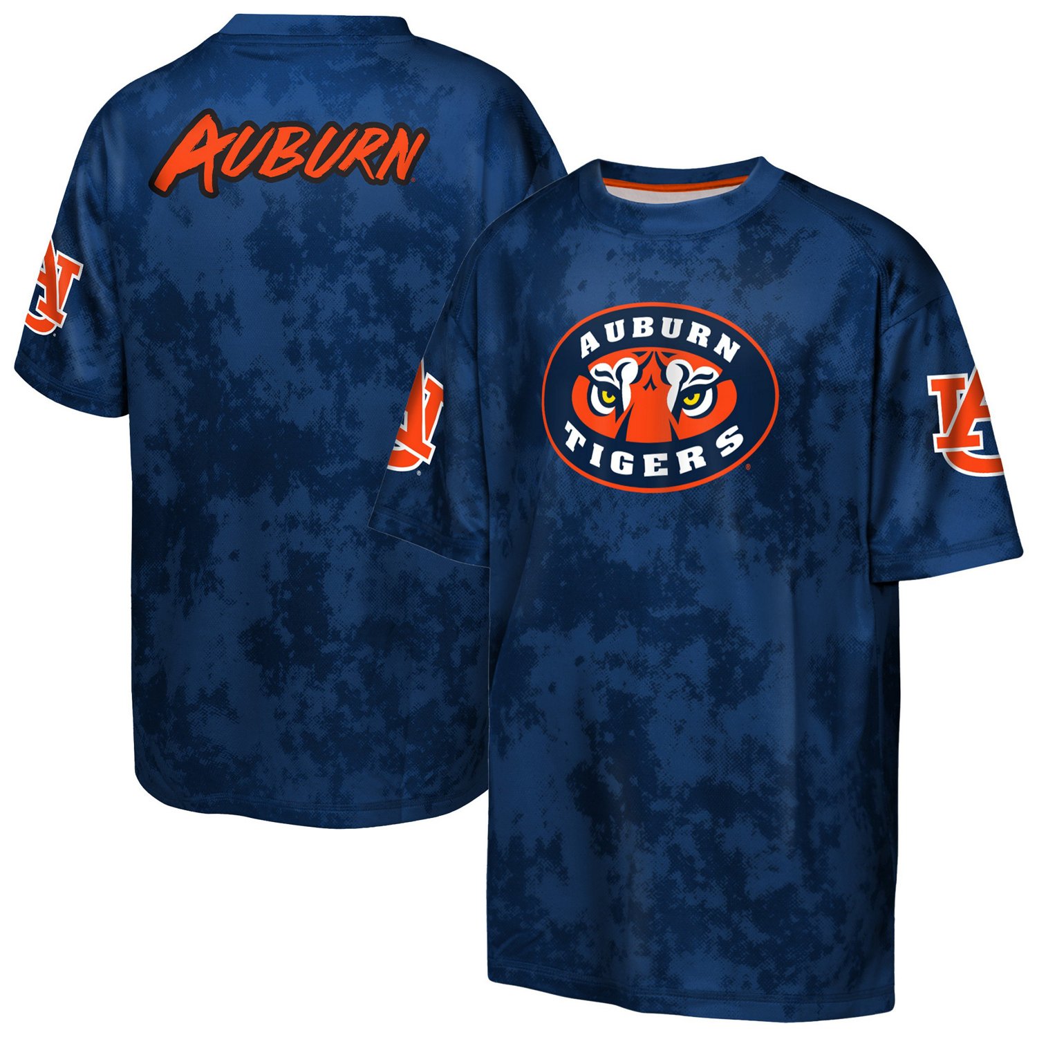 Youth Outerstuff Auburn Tigers Off-Side Sublimated T-Shirt