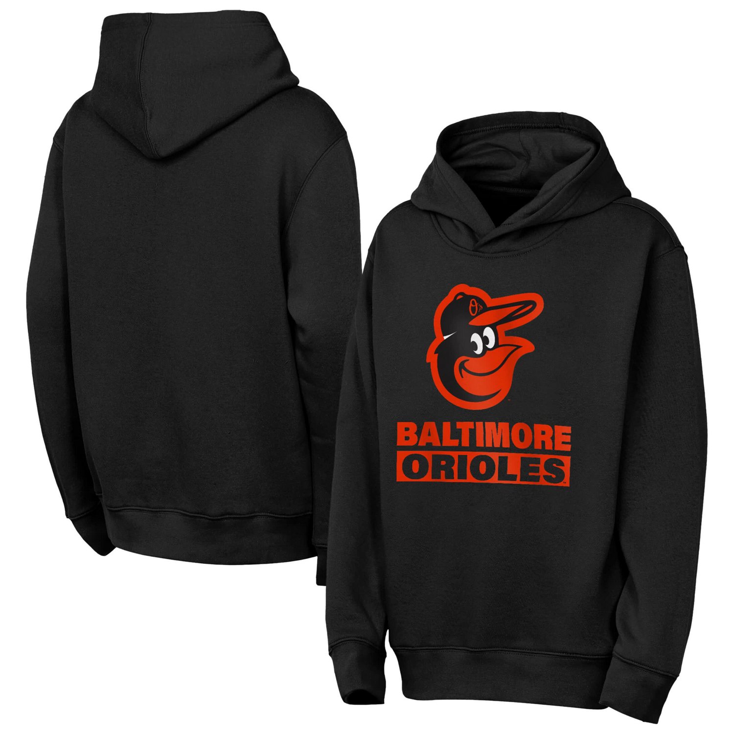Youth Outerstuff Baltimore Orioles Back to Basics Hoodie - view number 1