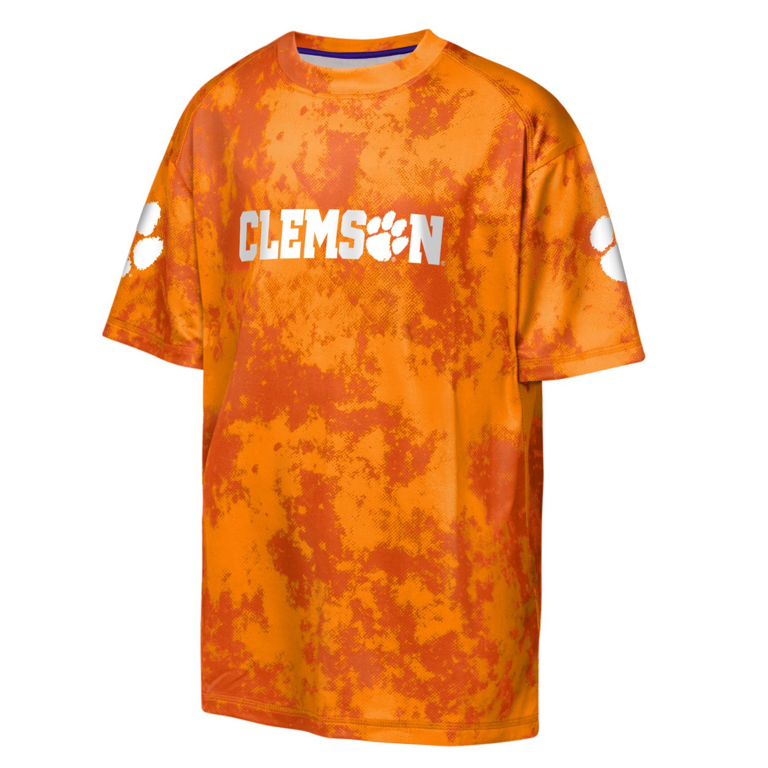 Youth Outerstuff Clemson Tigers Off-Side Sublimated T-Shirt