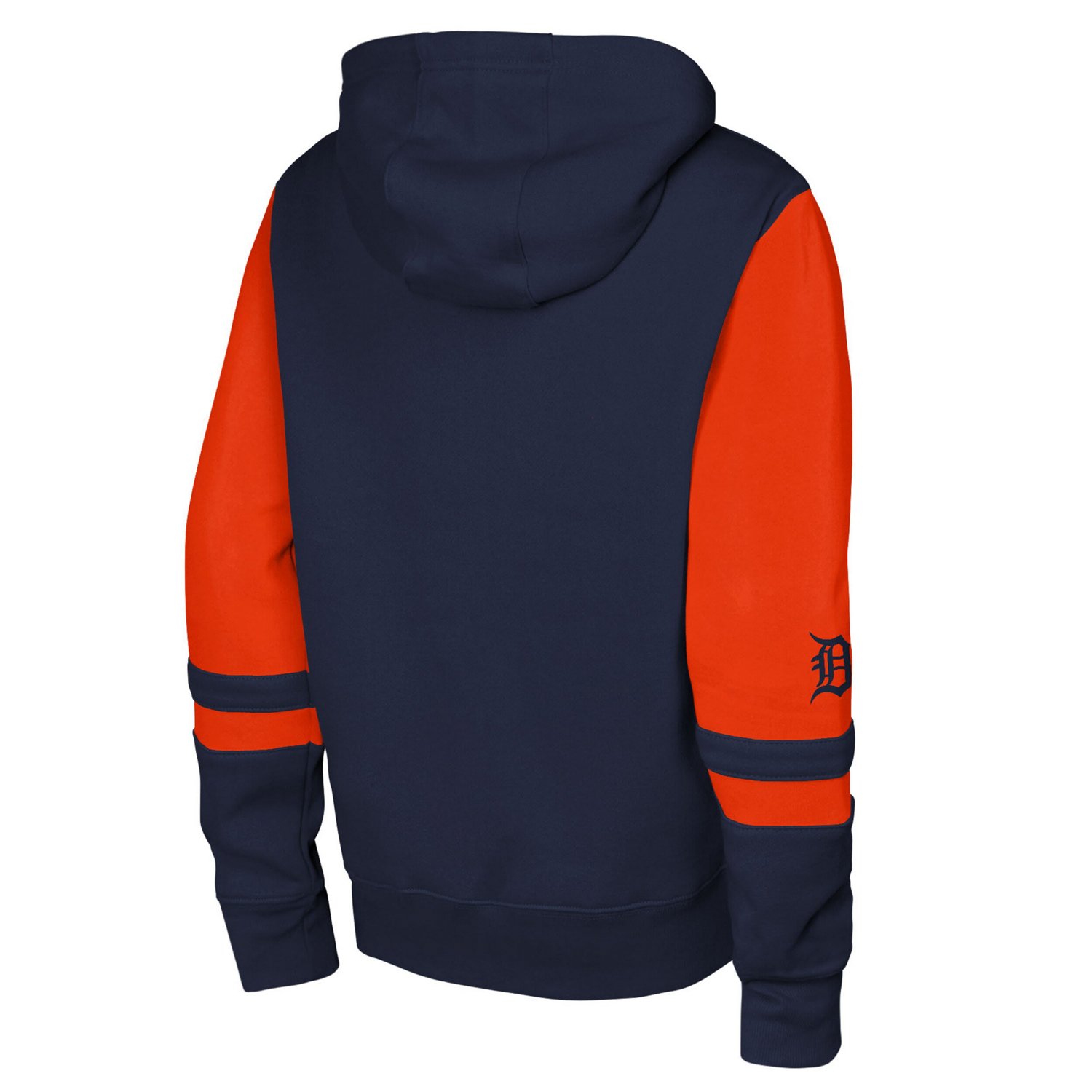 Youth Outerstuff Detroit Tigers Stadium Colorblock Full-Zip Hoodie - view number 3
