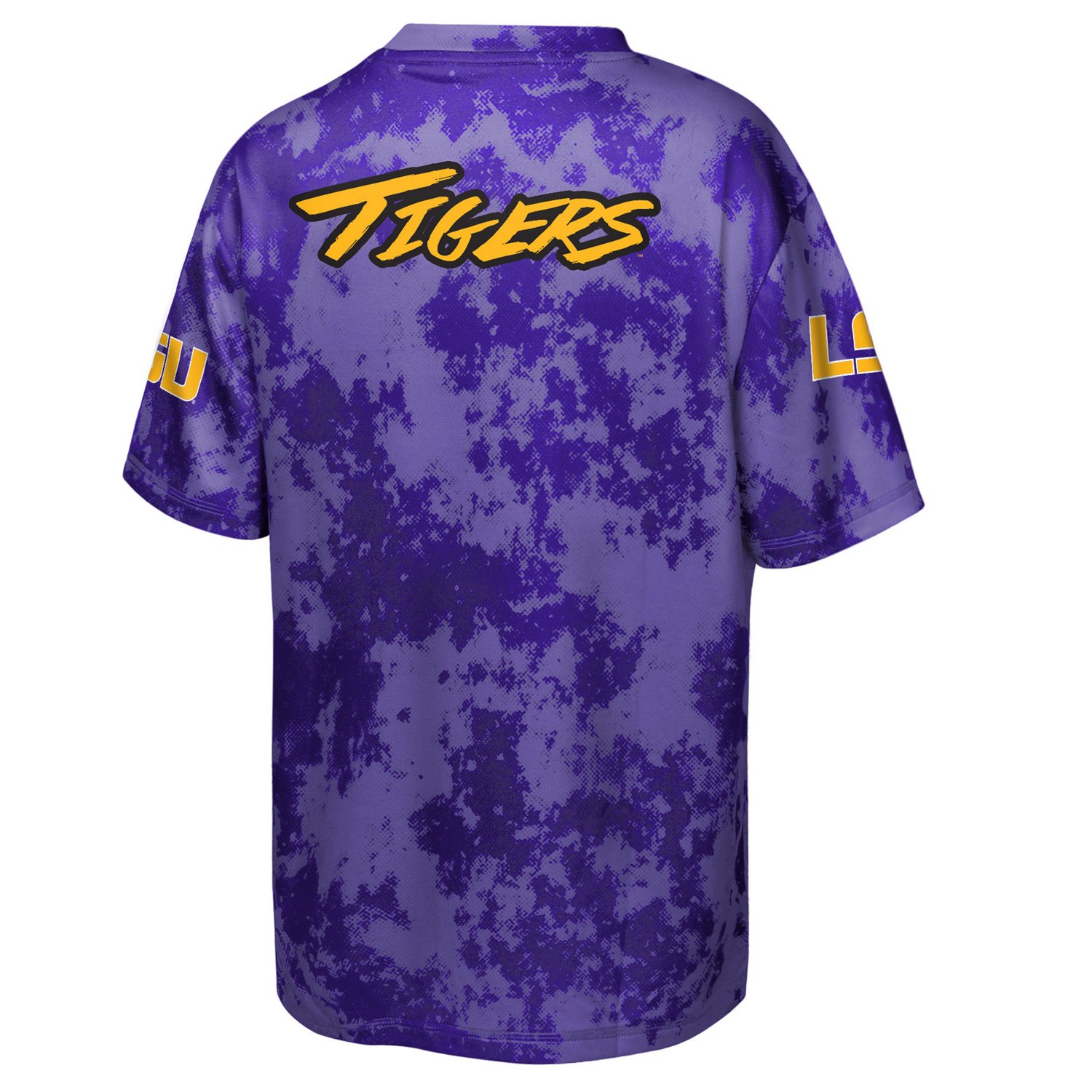 Youth Outerstuff LSU Tigers Off-Side Sublimated T-Shirt - view number 3