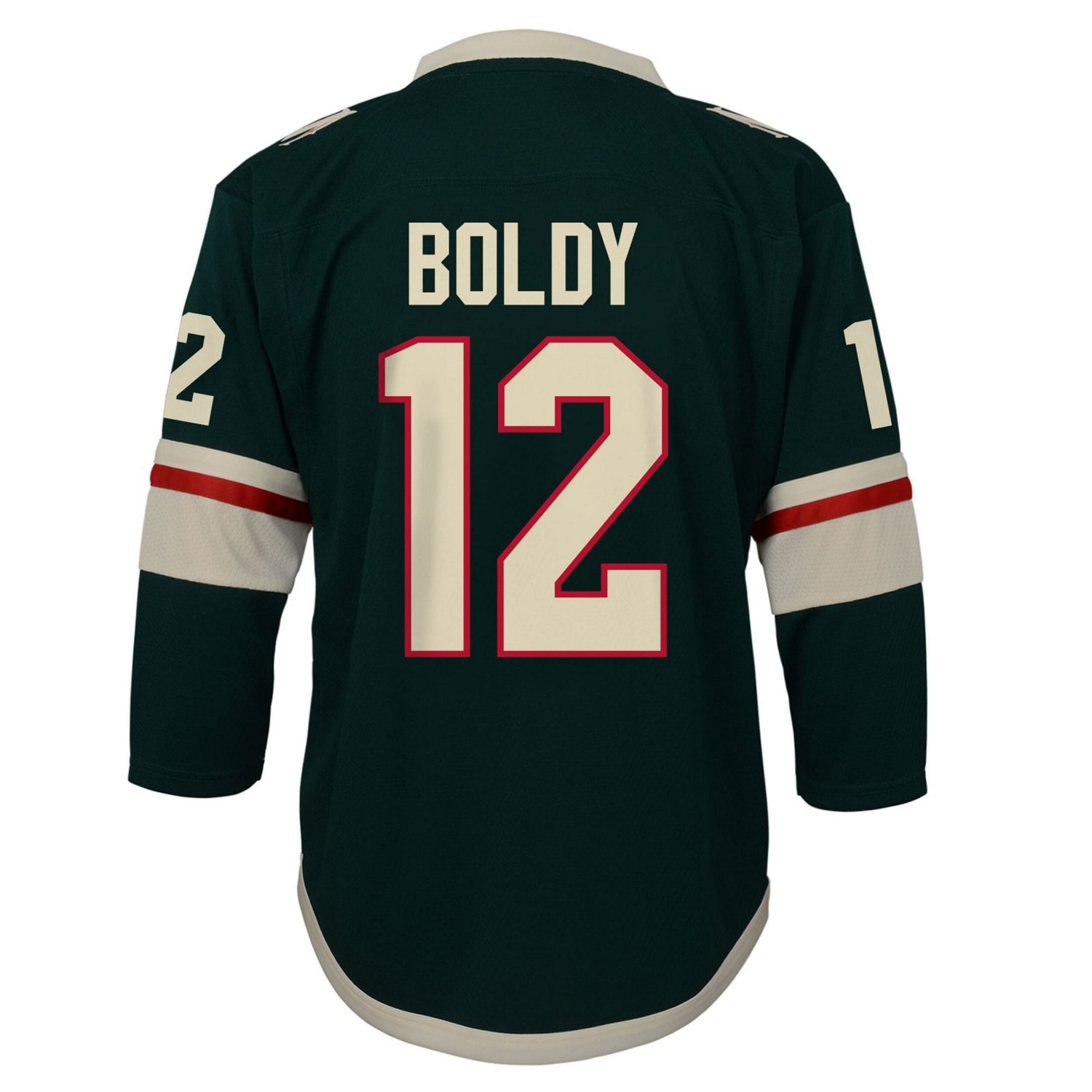 Youth Outerstuff Matthew Boldy Minnesota Wild Home Replica Jersey - view number 3