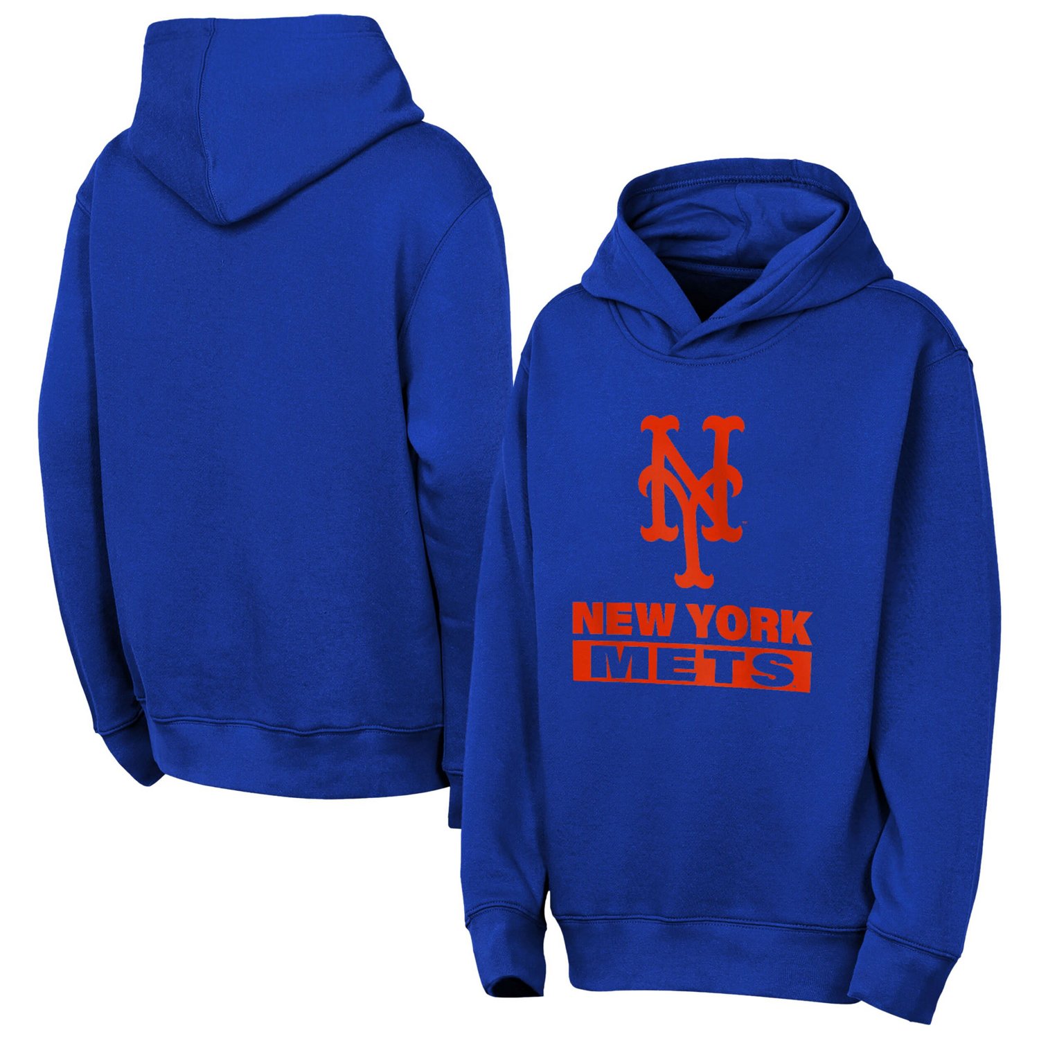 Youth Outerstuff New York Mets Back to Basics Hoodie