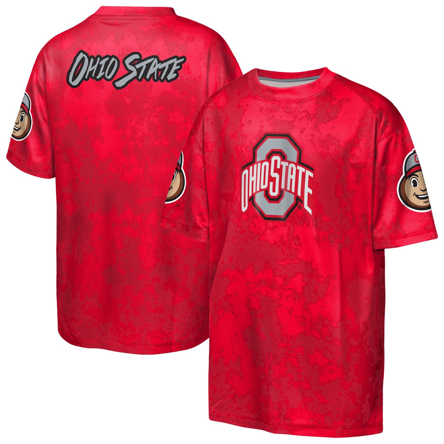 Youth Outerstuff Ohio State Buckeyes Off-Side Sublimated T-Shirt