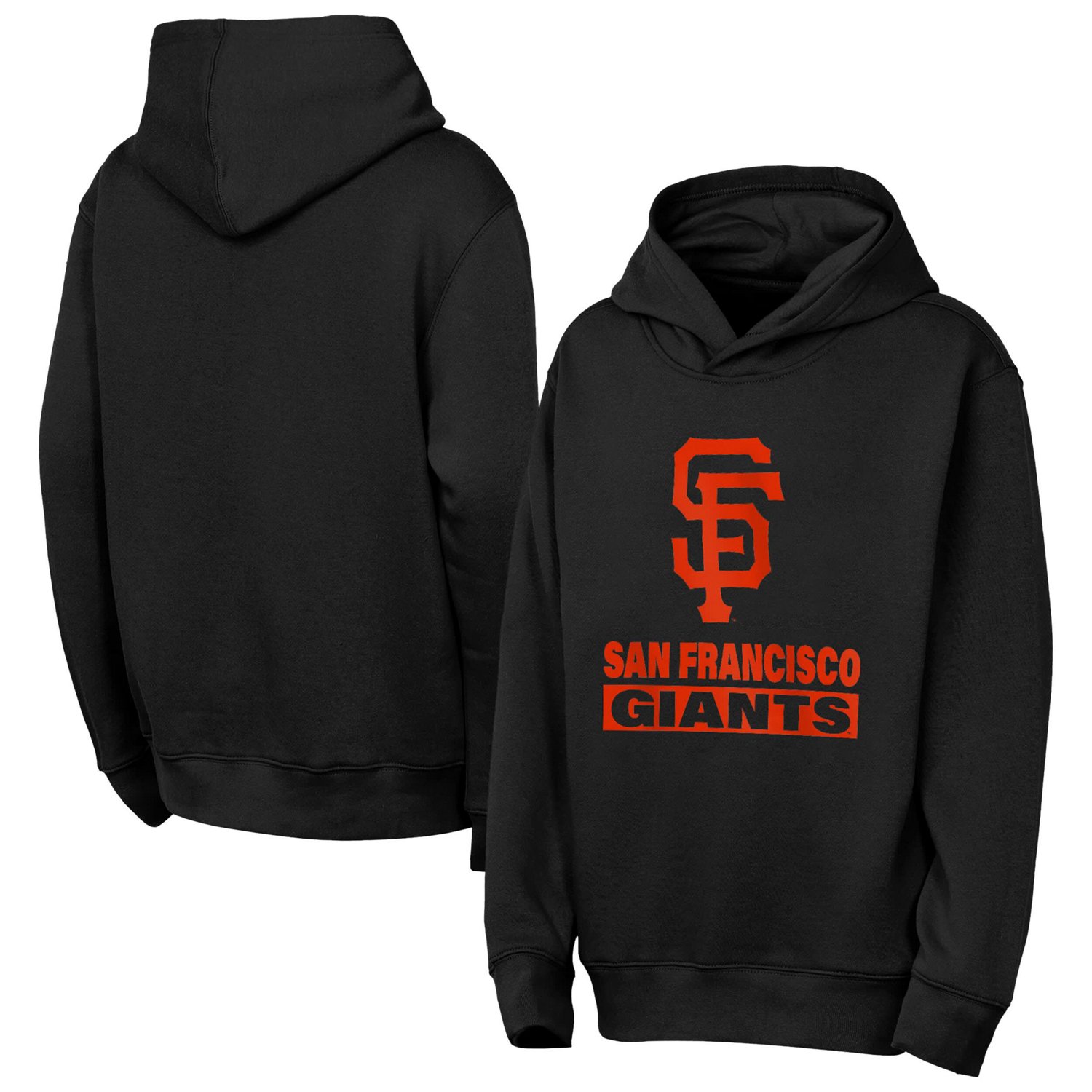 Youth Outerstuff San Francisco Giants Back to Basics Hoodie - view number 1