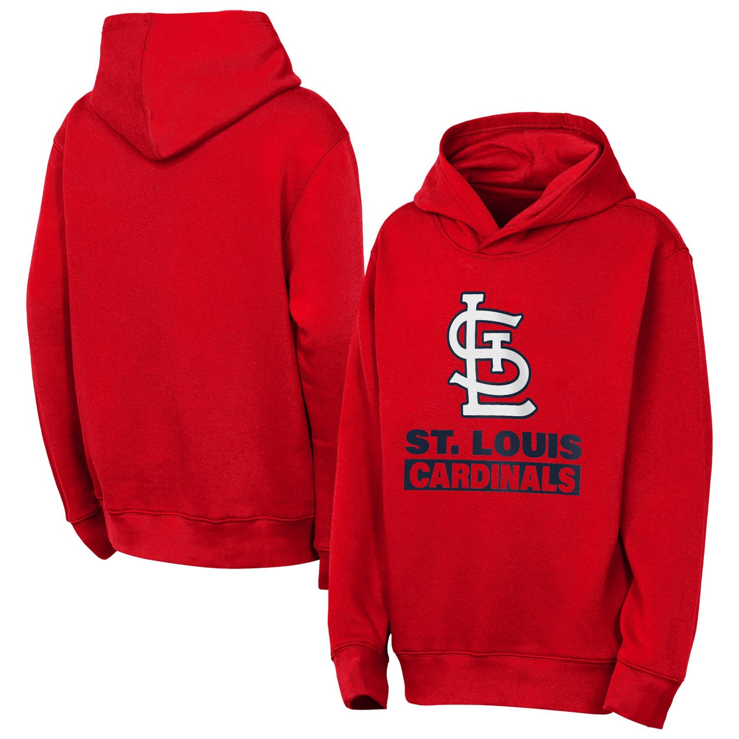 Youth Outerstuff St Louis Cardinals Back to Basics Hoodie
