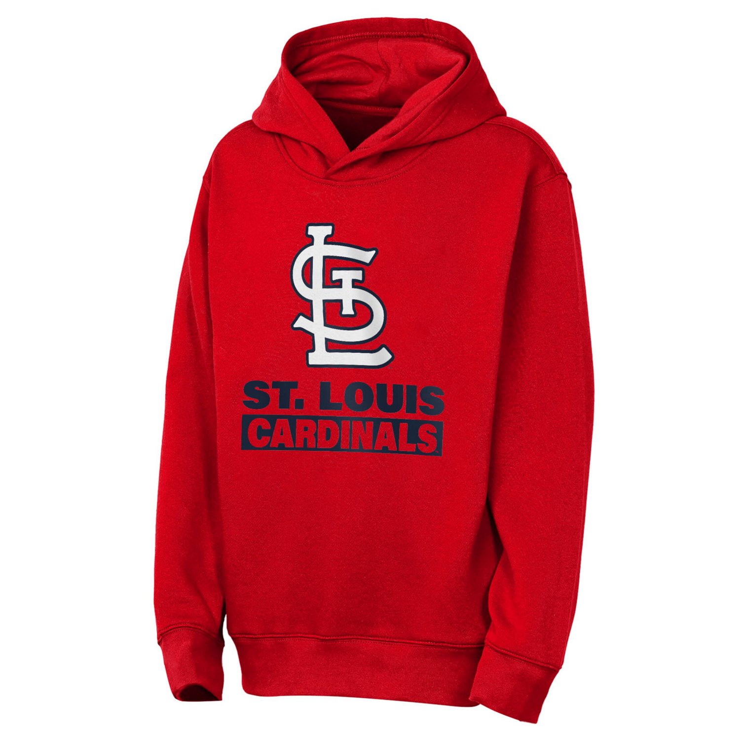 Youth Outerstuff St Louis Cardinals Back to Basics Hoodie - view number 2