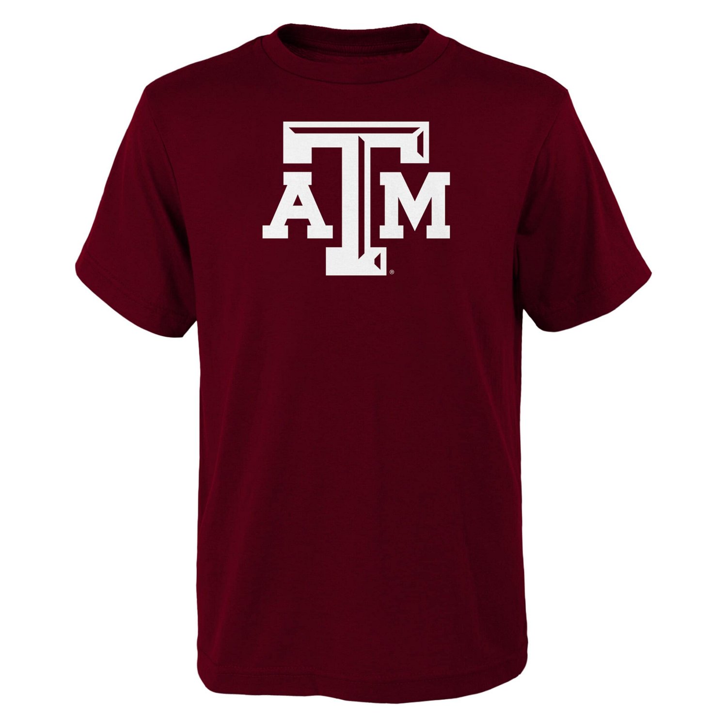 Youth Outerstuff Texas AM Aggies Primary Logo T-Shirt