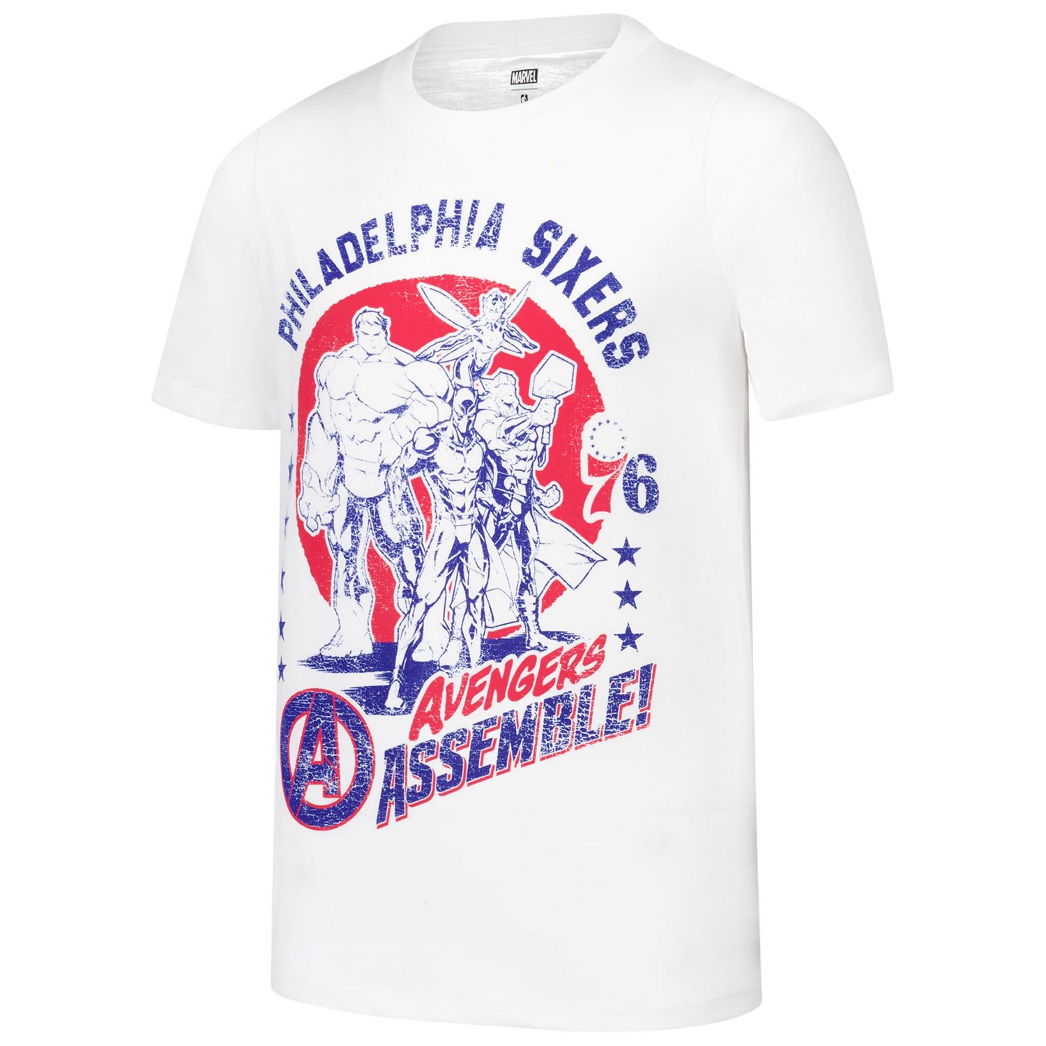 Youth Philadelphia 76ers NBA x Marvel Avengers Squad T-Shirt                                                                     - view number 2