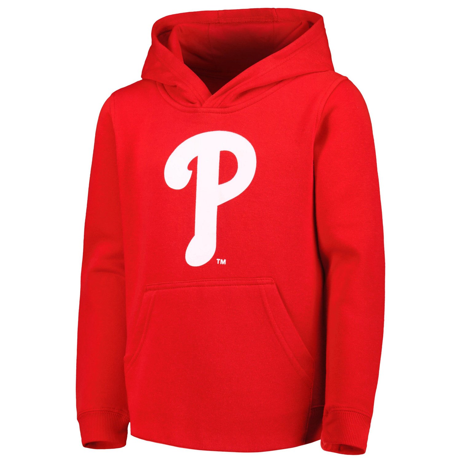 Youth Philadelphia Phillies Team Primary Logo Pullover Hoodie - view number 2