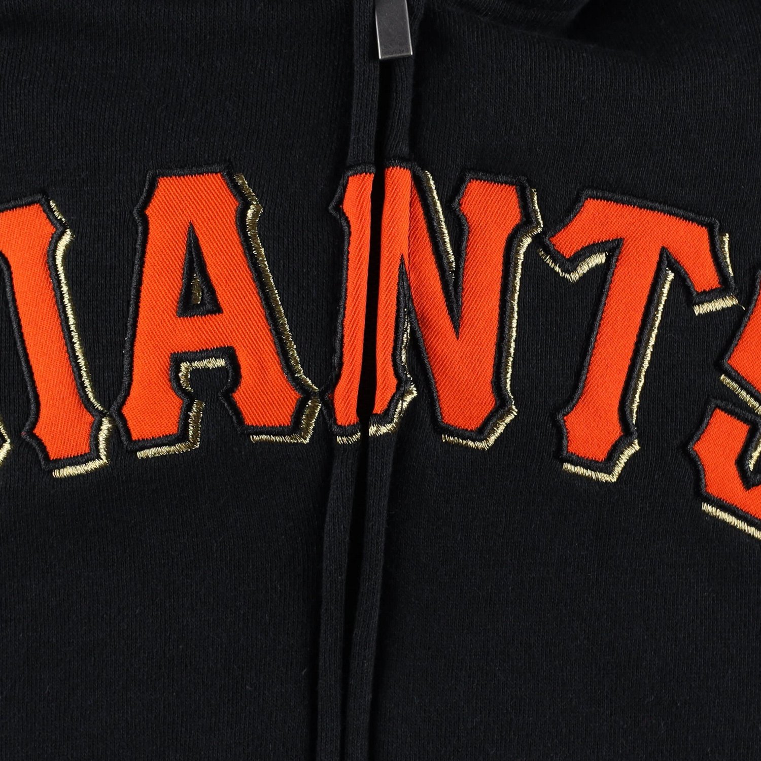 Youth San Francisco Giants Wordmark Full-Zip Fleece Hoodie - view number 4