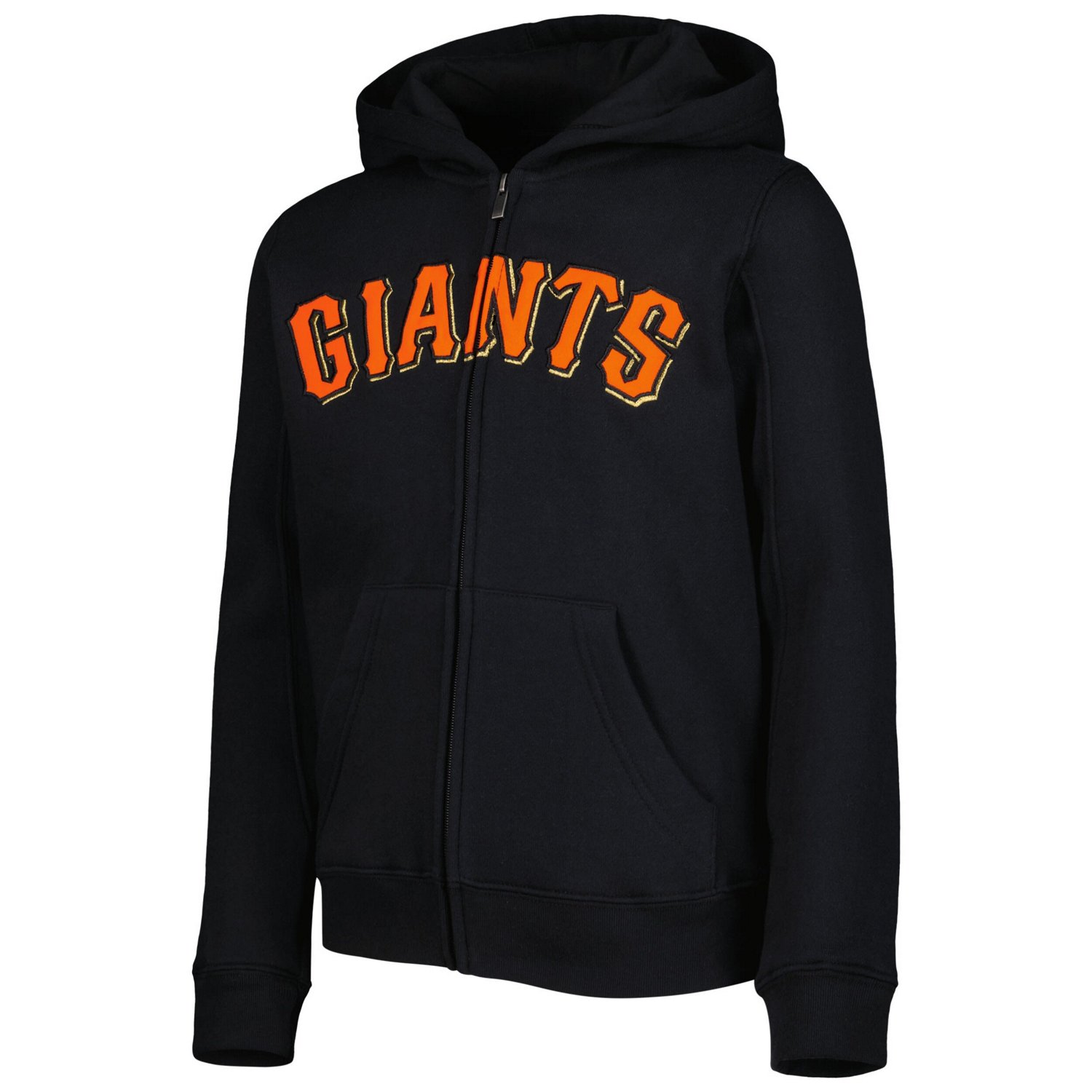 Youth San Francisco Giants Wordmark Full-Zip Fleece Hoodie - view number 2