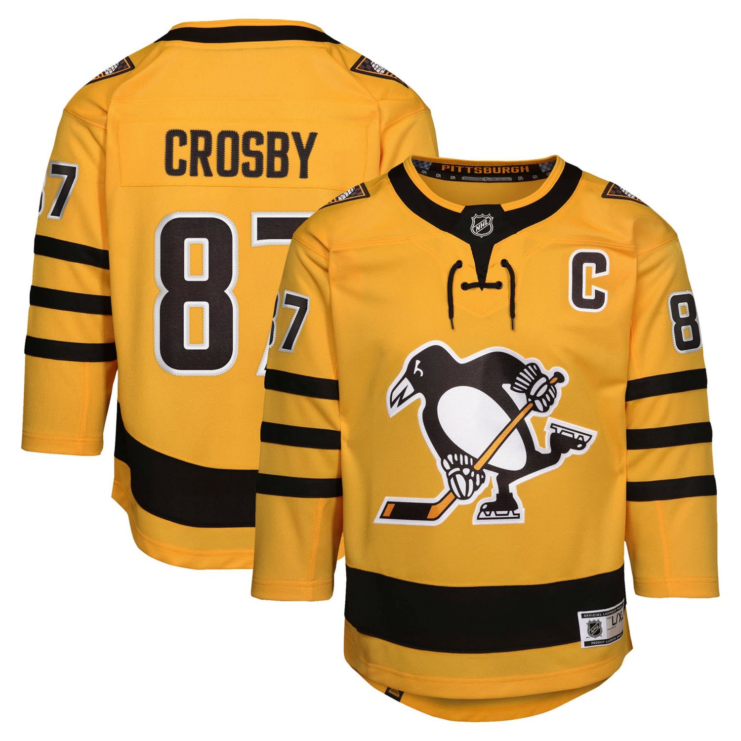 Youth Sidney Crosby Pittsburgh Penguins Alternate Replica Player Jersey