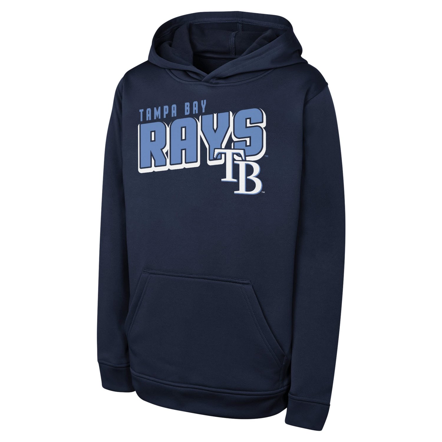 Youth Tampa Bay Rays Cyber Punk Pullover Hoodie                                                                                  - view number 1
