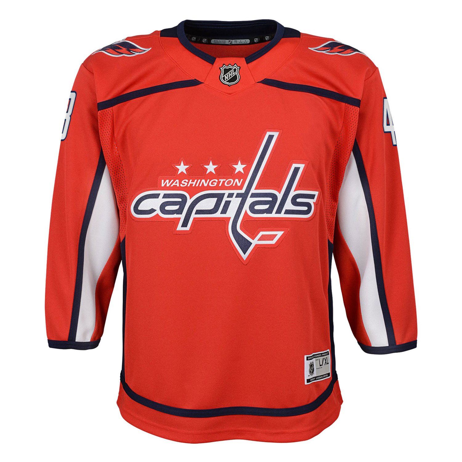 Youth Tom Wilson Washington Capitals 2022 23 Premier Player Jersey - view number 2