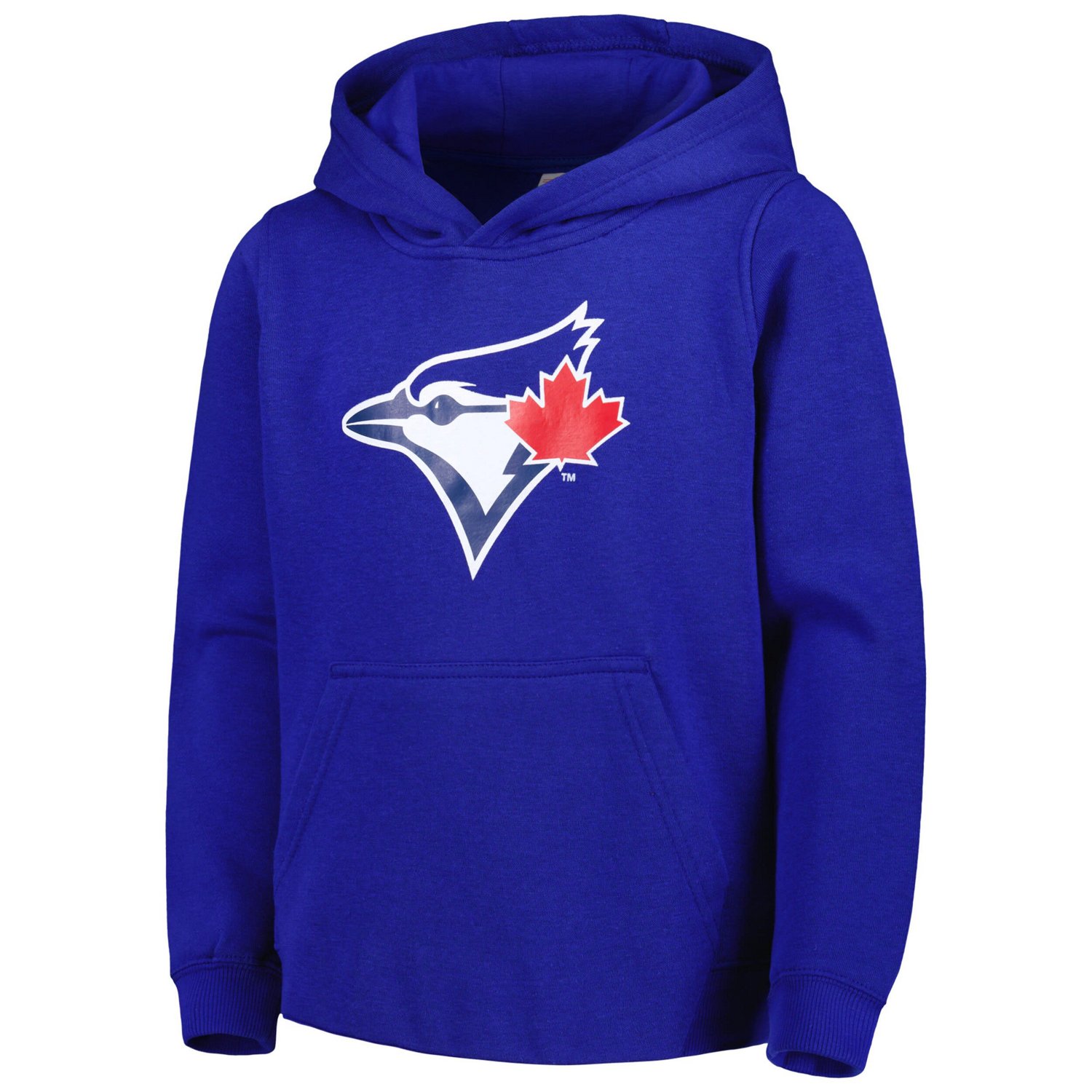 Youth Toronto Blue Jays Team Primary Logo Pullover Hoodie - view number 2