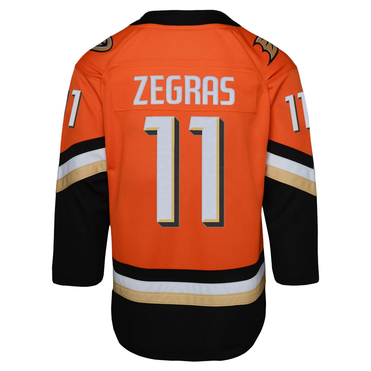 Youth Trevor Zegras Anaheim Ducks Premier Player Jersey - view number 3