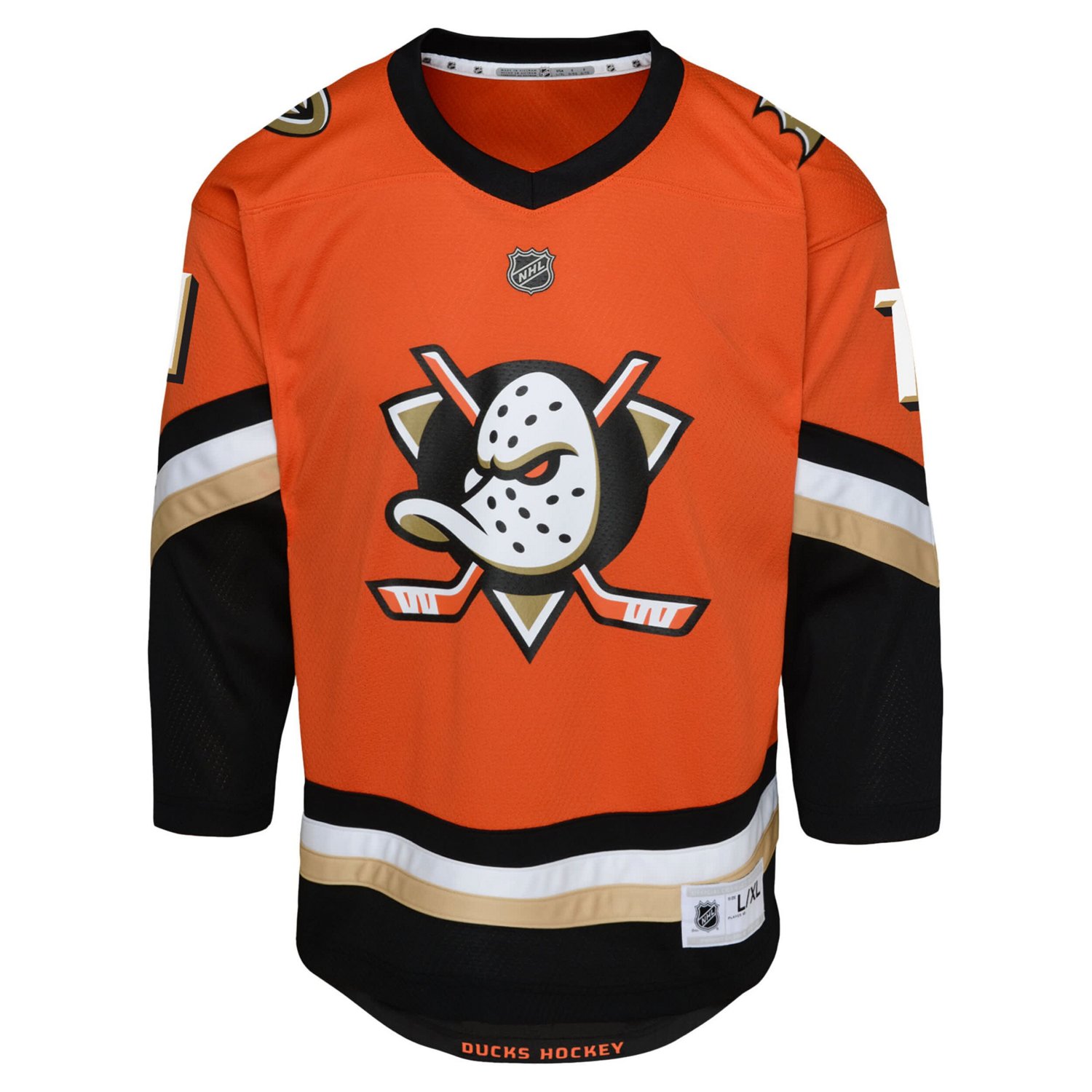 Youth Trevor Zegras Anaheim Ducks Replica Player Jersey - view number 2