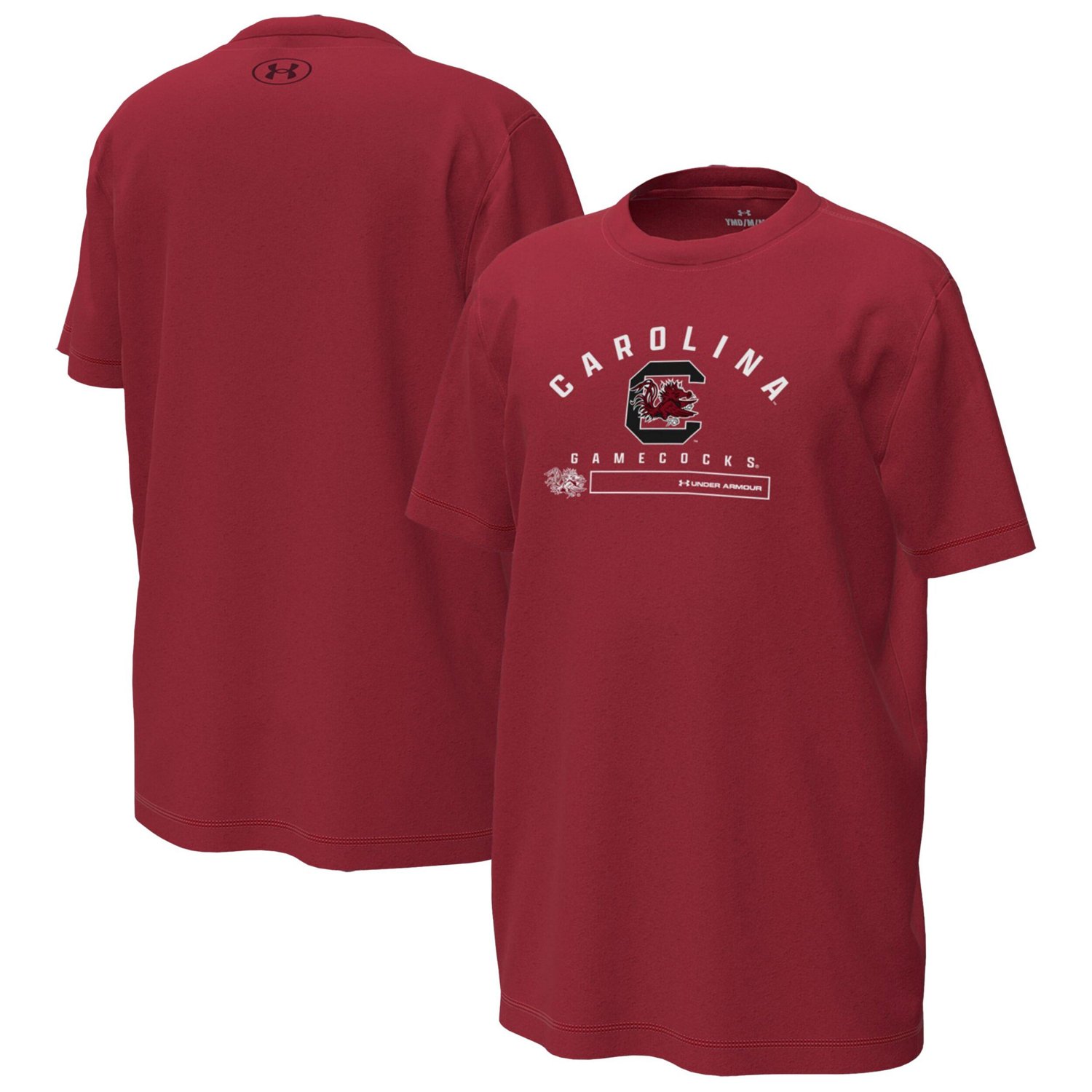 Youth Under Armour South Carolina Gamecocks Inline Tech Stretch T-Shirt - view number 1