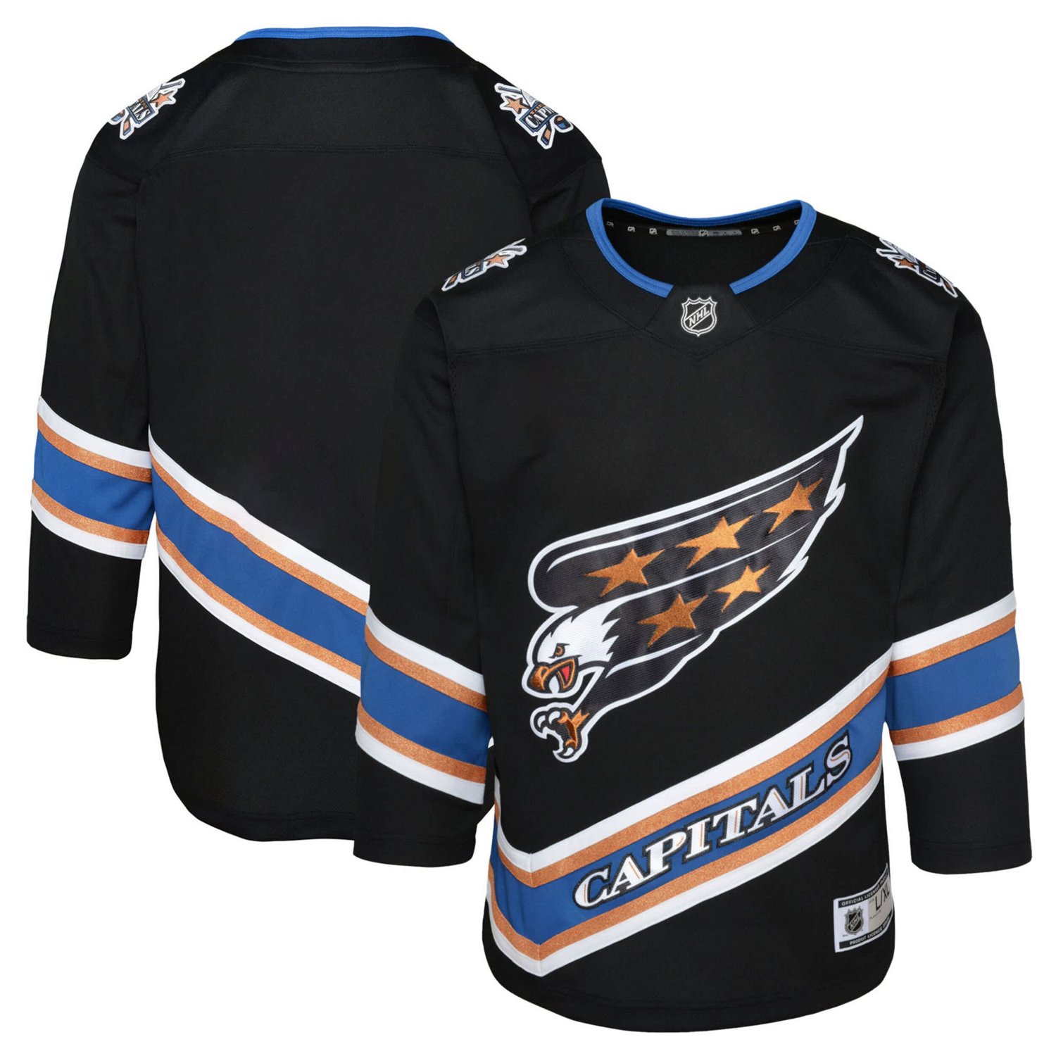 Youth Washington Capitals Alternate 50th Anniversary Premier Jersey                                                              - view number 1