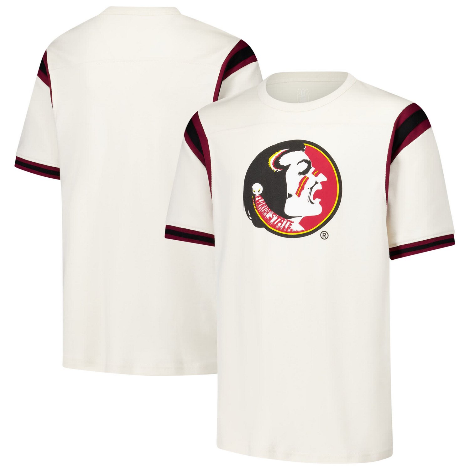 Youth Wes  Willy Florida State Seminoles Colorblock Yoke Vault T-Shirt - view number 1