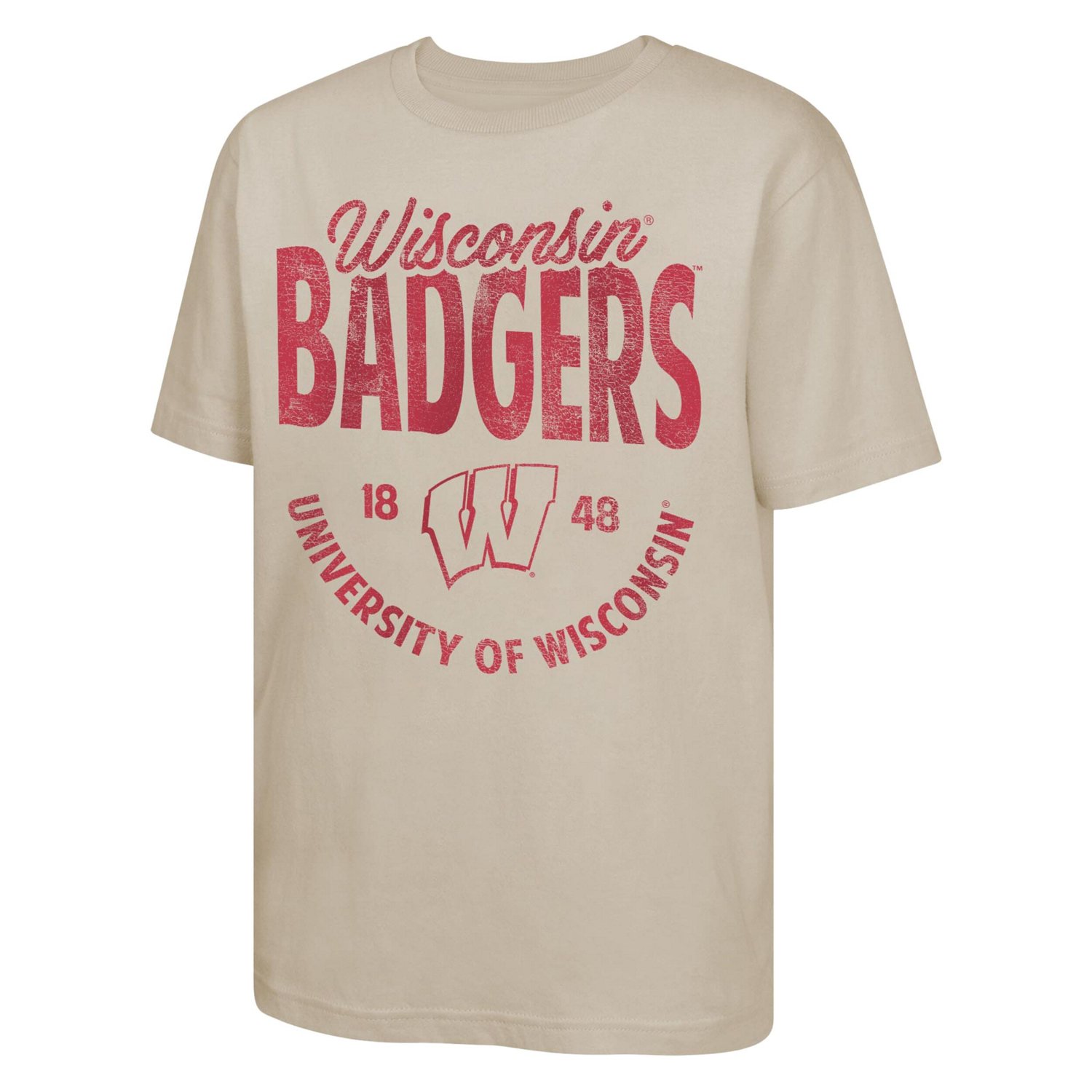 Youth Wisconsin Badgers News Flash T-Shirt - view number 2