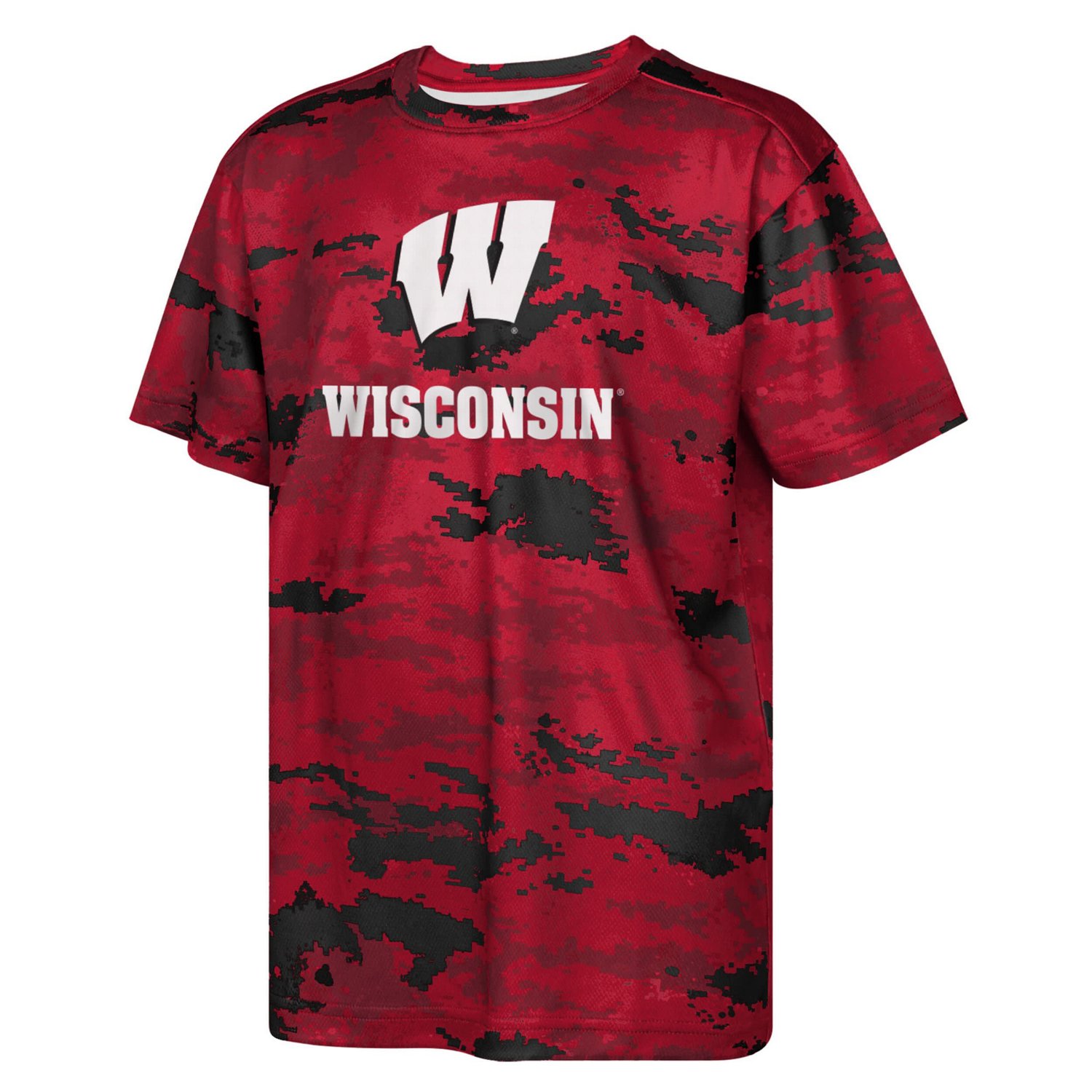 Youth Wisconsin Badgers Scrimmage Sublimated T-Shirt - view number 2