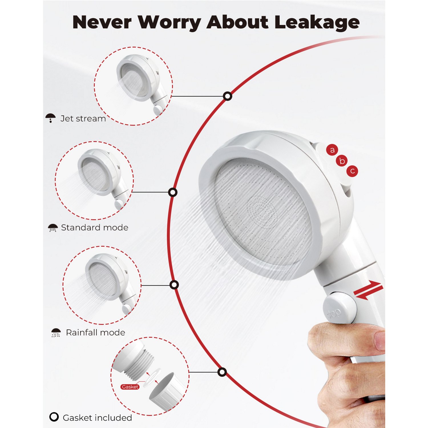 CampLux 1.32 GPM 34,000 BTU Outdoor Portable Propane Tankless Water Heater                                                       - view number 5