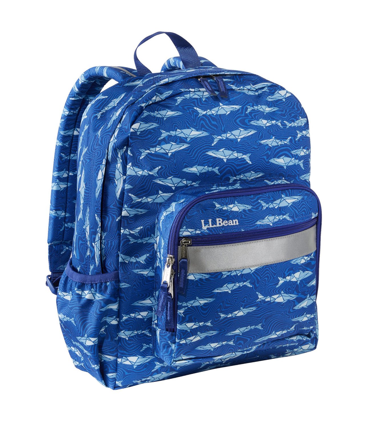 The L.L. Bean backpacks we all had with our names or initials on them. Not  to mention the flashy reflective bar! : r/nostalgia