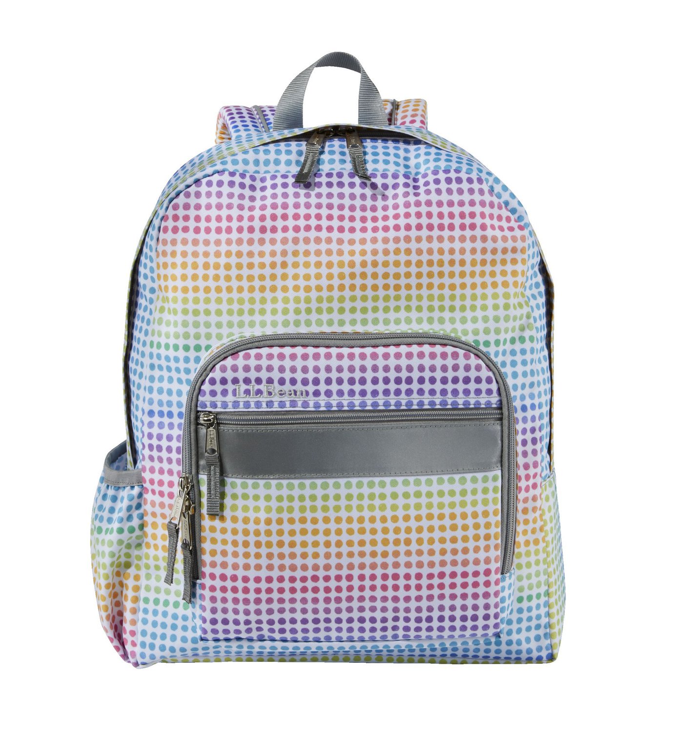 L.L.Bean Original Rainbow Dots Backpack