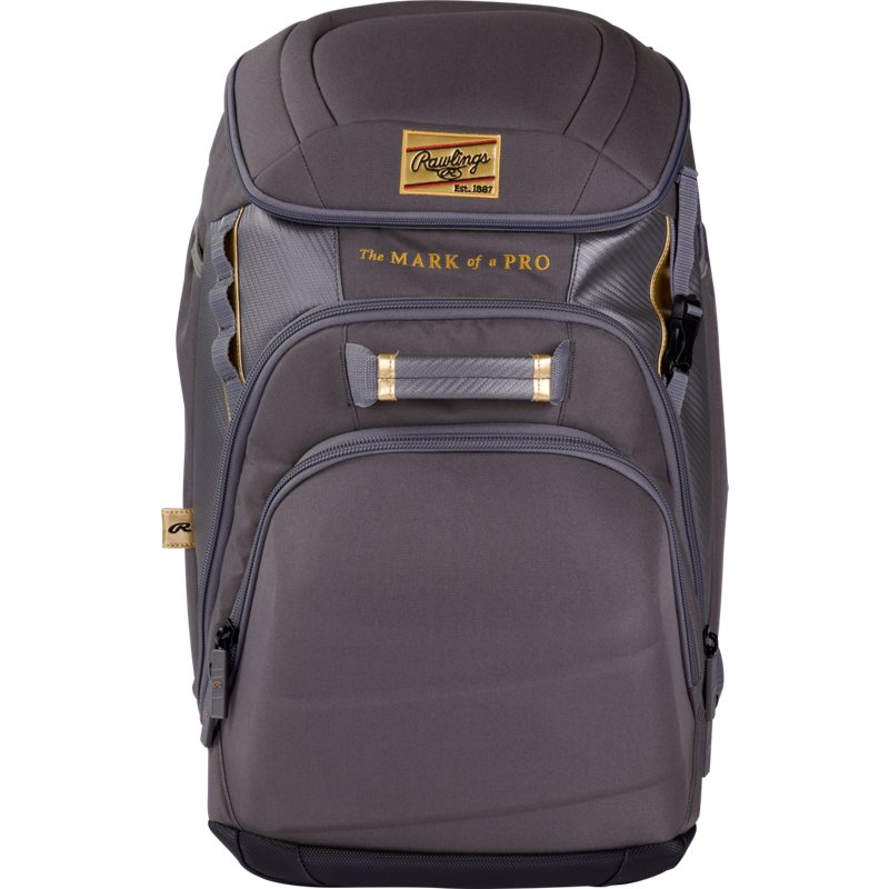 Rawlings Gold Collection Baseball Equipment Backpack Graphite - Baseball/Softball Accessories at Academy Sports