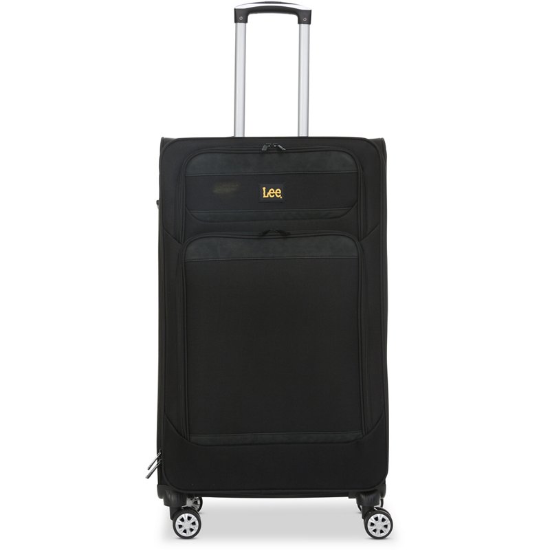Lee 28 in Soft Side Rolling Luggage Black - Lanyards at Academy Sports