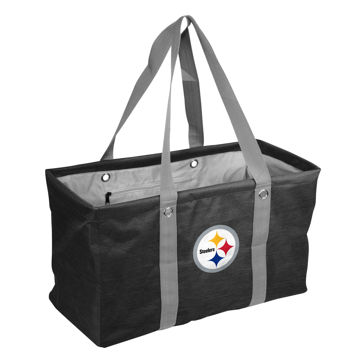 Logo Brands Pittsburgh Steelers Crosshatch Picnic Caddy - view number 1